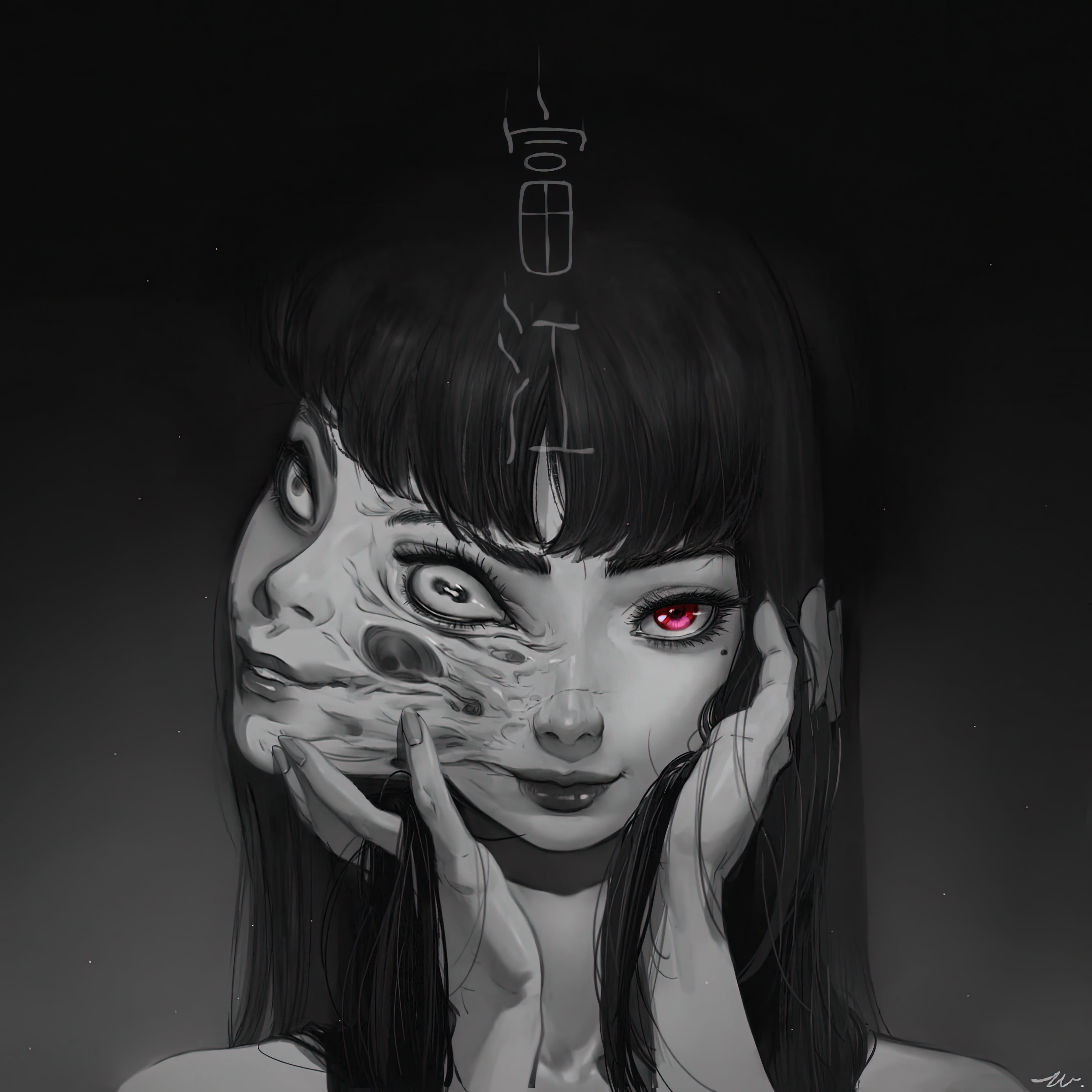 Free download | HD wallpaper: Junji Ito, Tomie Kawakami, Two-Face