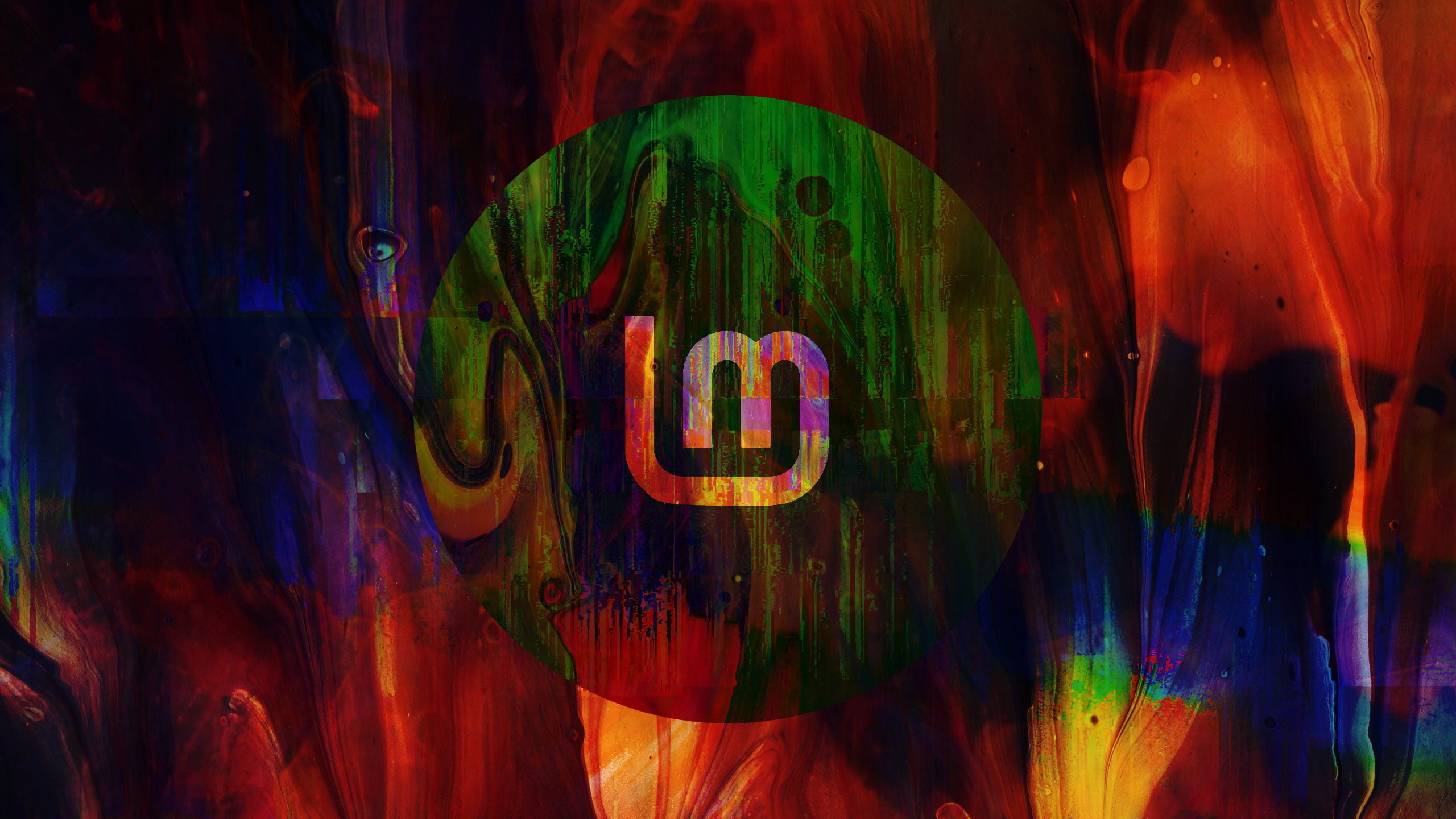 Linux, Linux Mint, artwork, texture