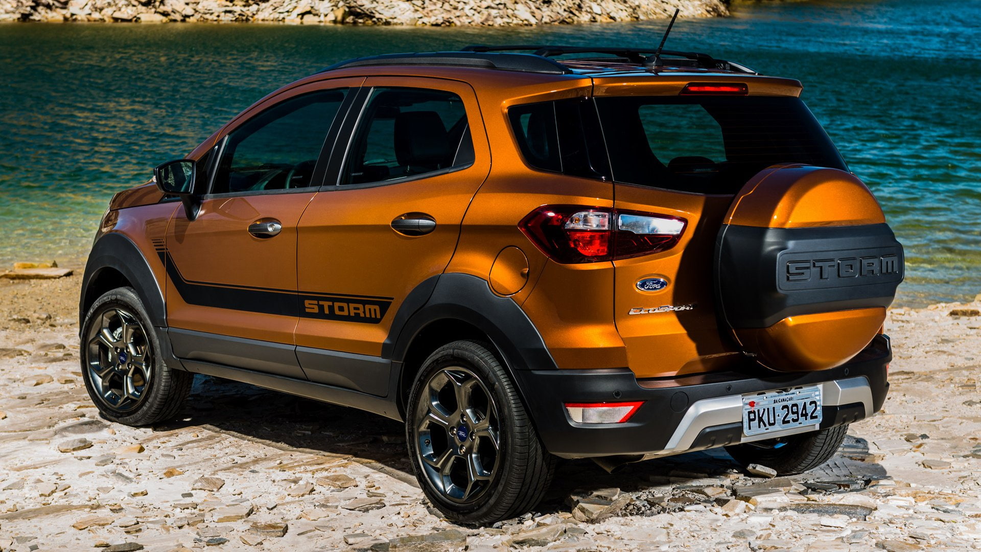 Ford, Ford EcoSport Storm, Brown Car, Crossover Car, SUV, Subcompact Car