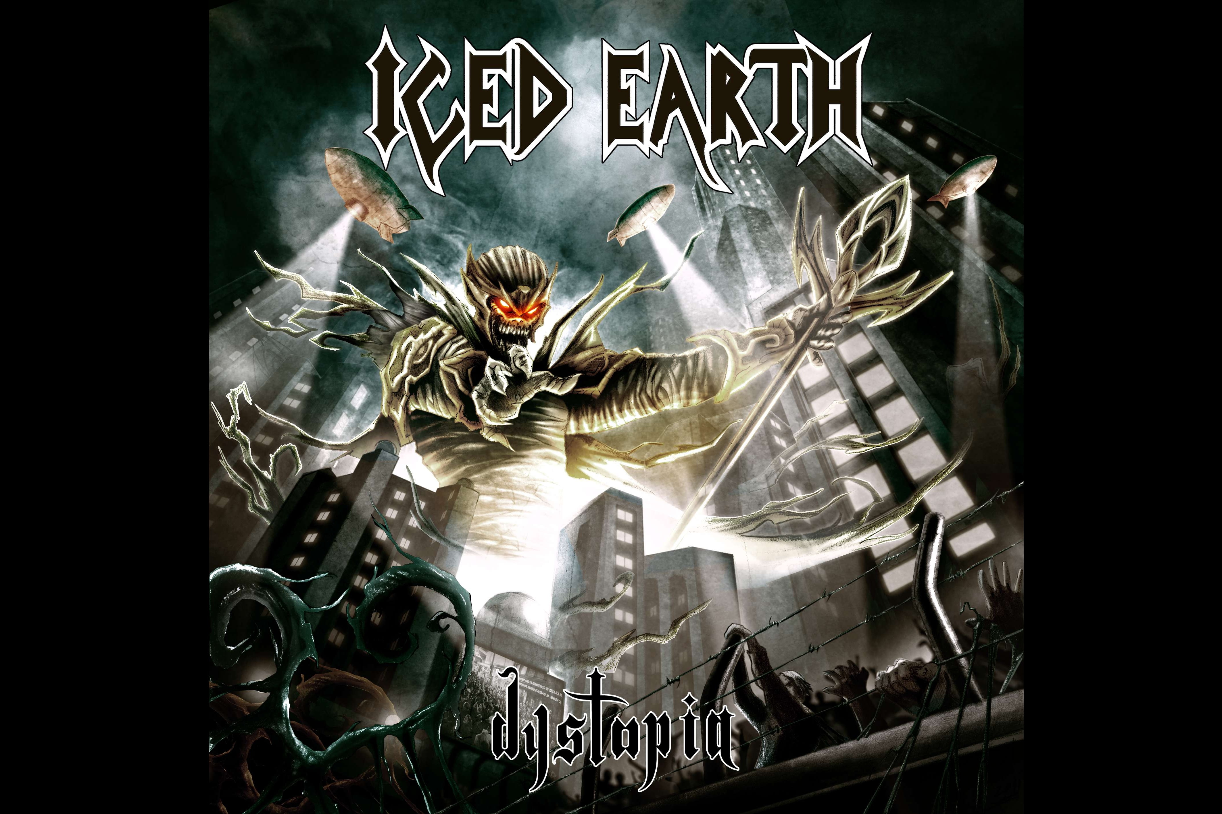 1iced, album, artwork, bands, covers, dark, death, earth, evil
