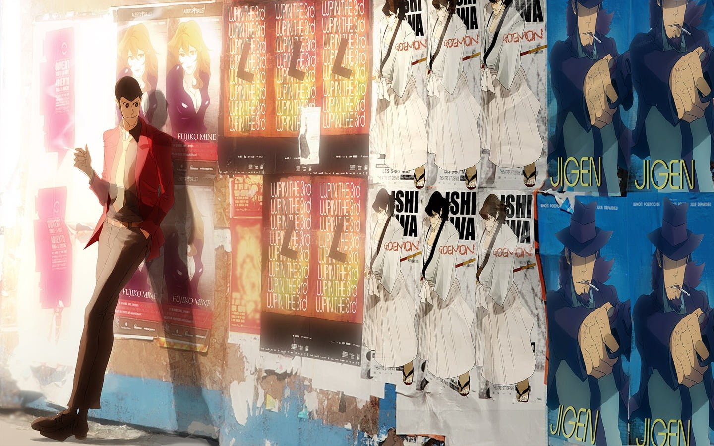 anime, Lupin III, retail, choice, for sale, retail display