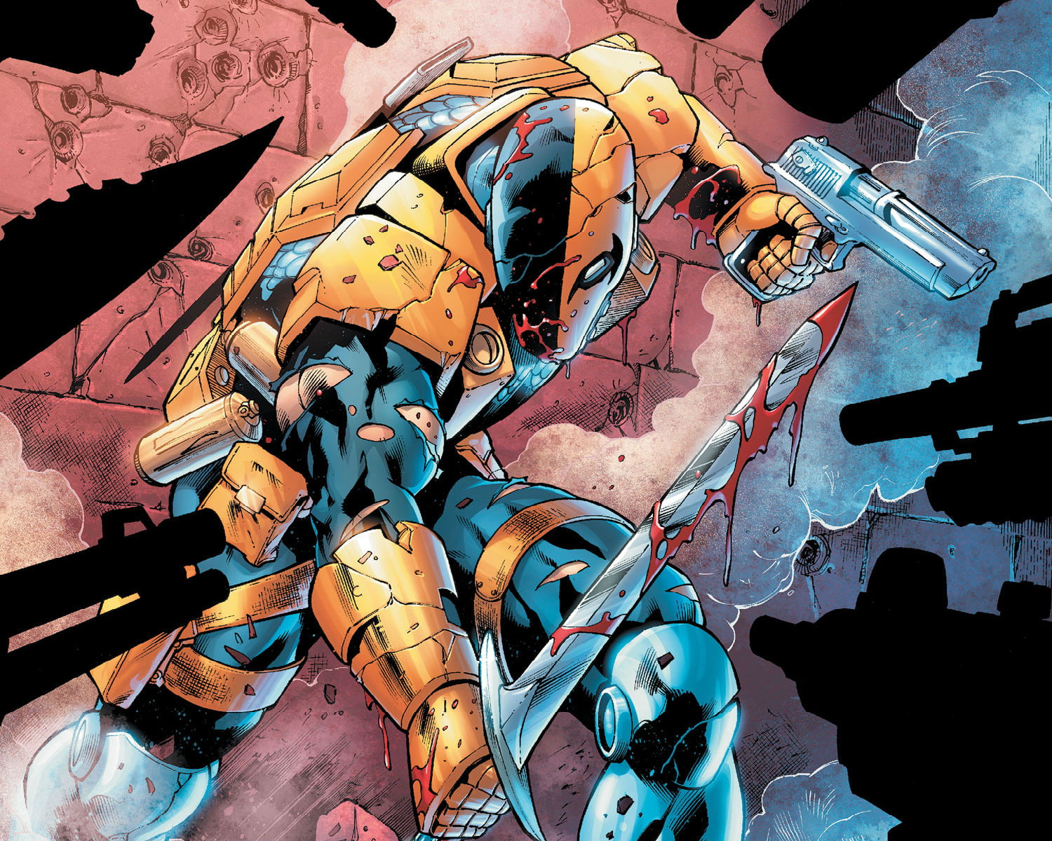 dc comics, deathstroke