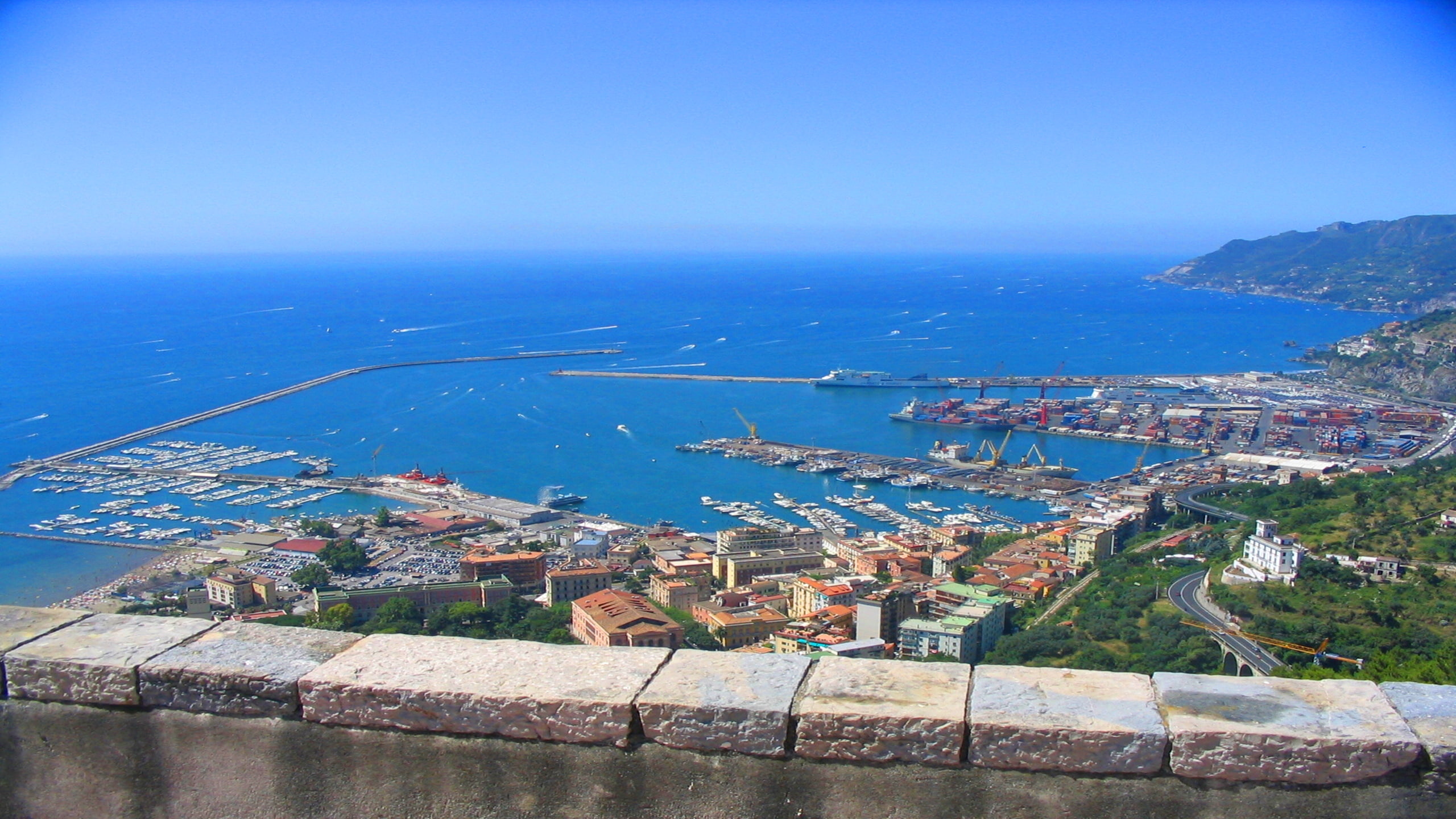 Port Salerno View From The Castle 97590