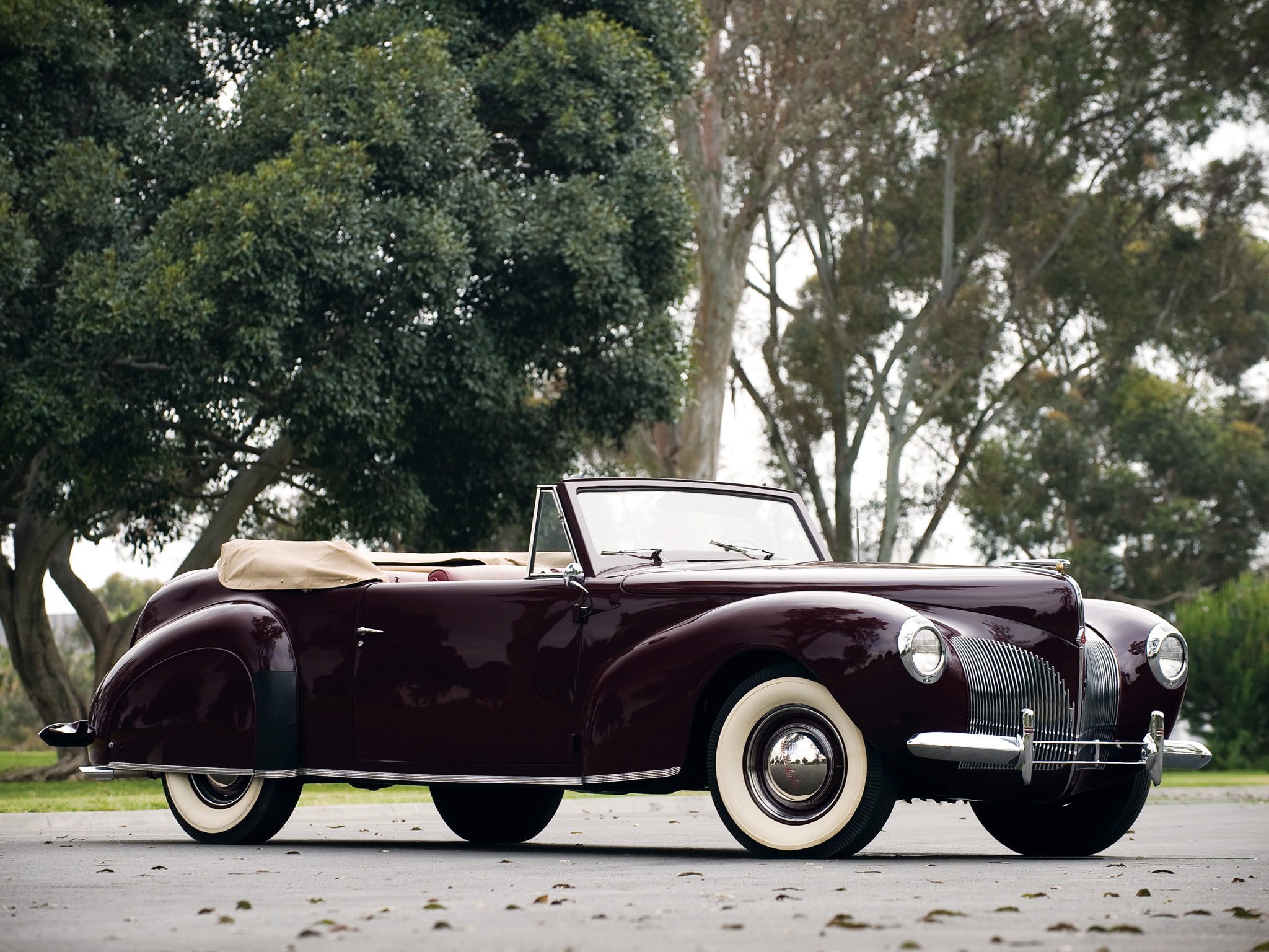 1940, cabriolet, continental, lincoln, luxury, retro, zephyr