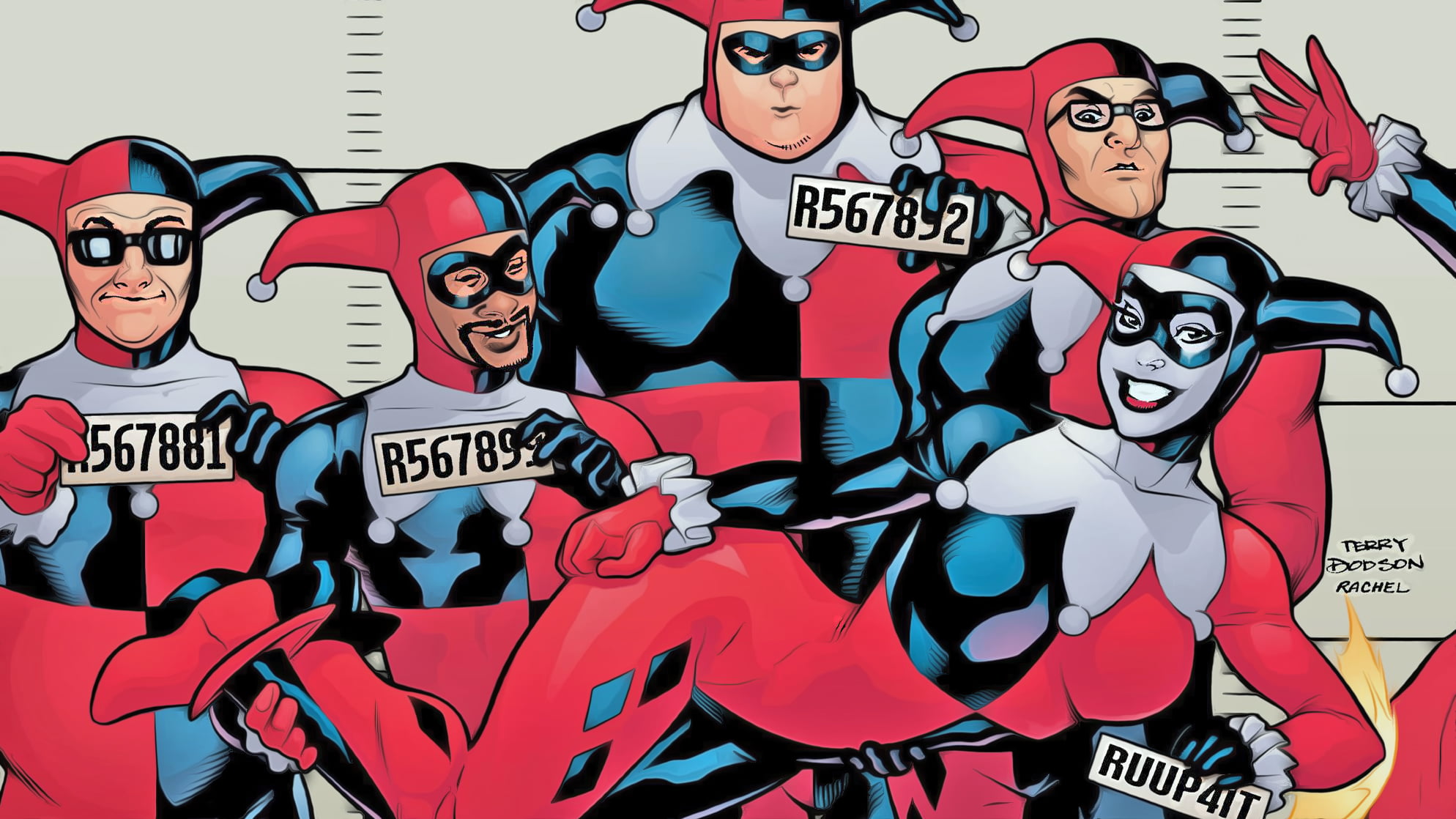 DC Comics, Harley Quinn, line-up, antiheroes