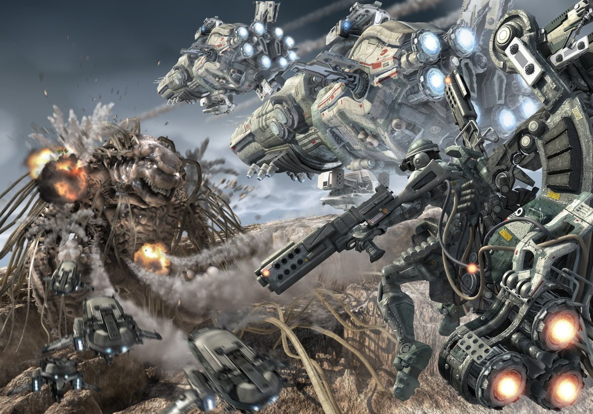 Sci Fi, War, Battle