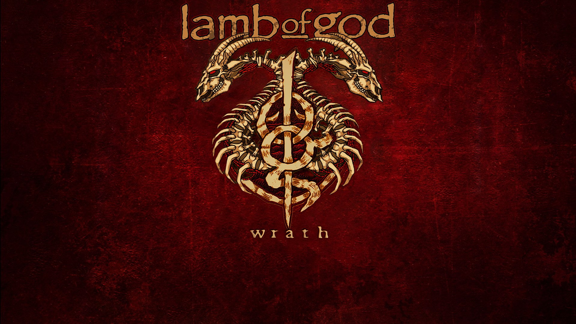 Lamb of God Wrath digital wallpa, Band (Music)