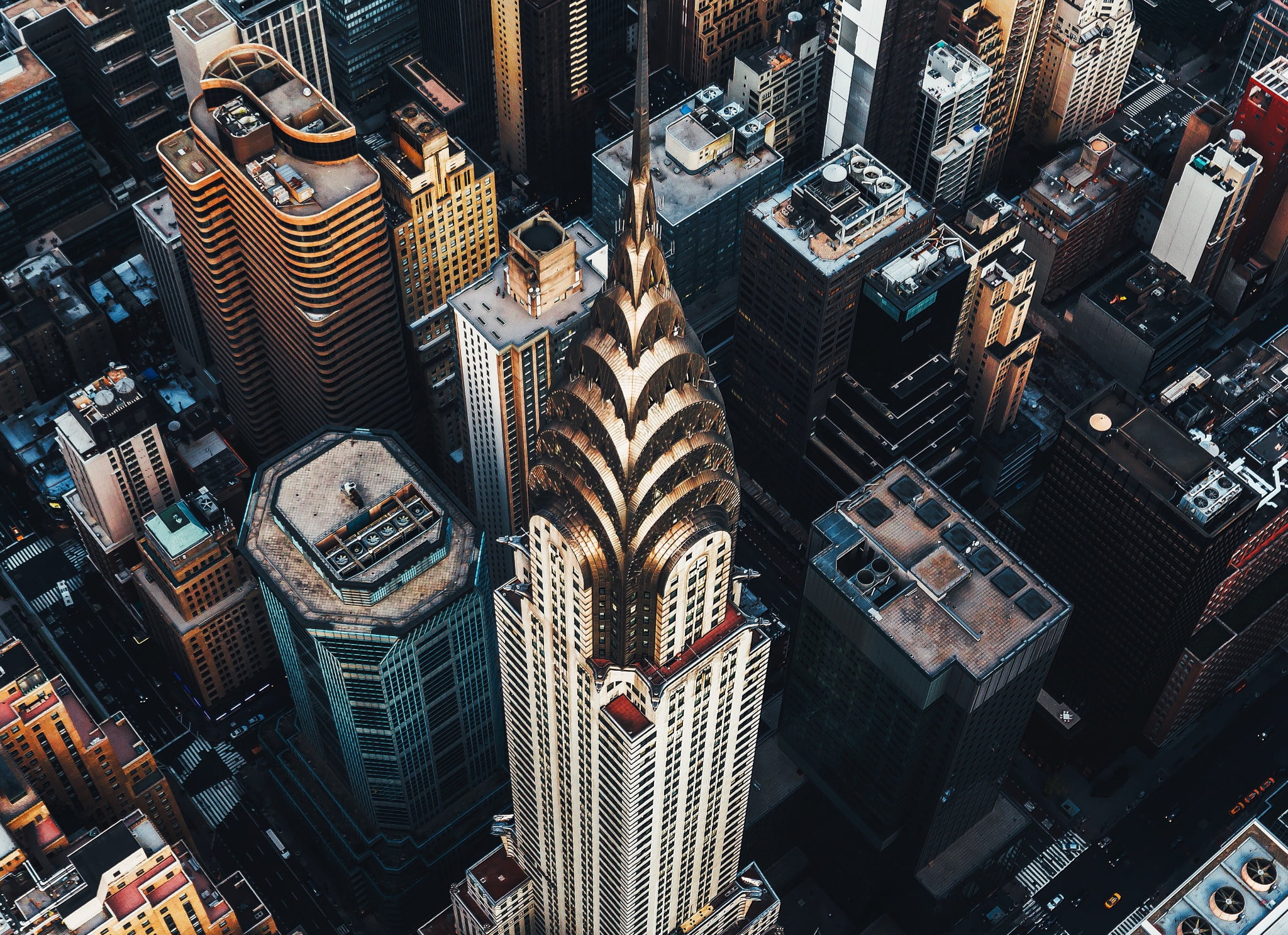 Empire State Building, New York, urban, cityscape, New York City