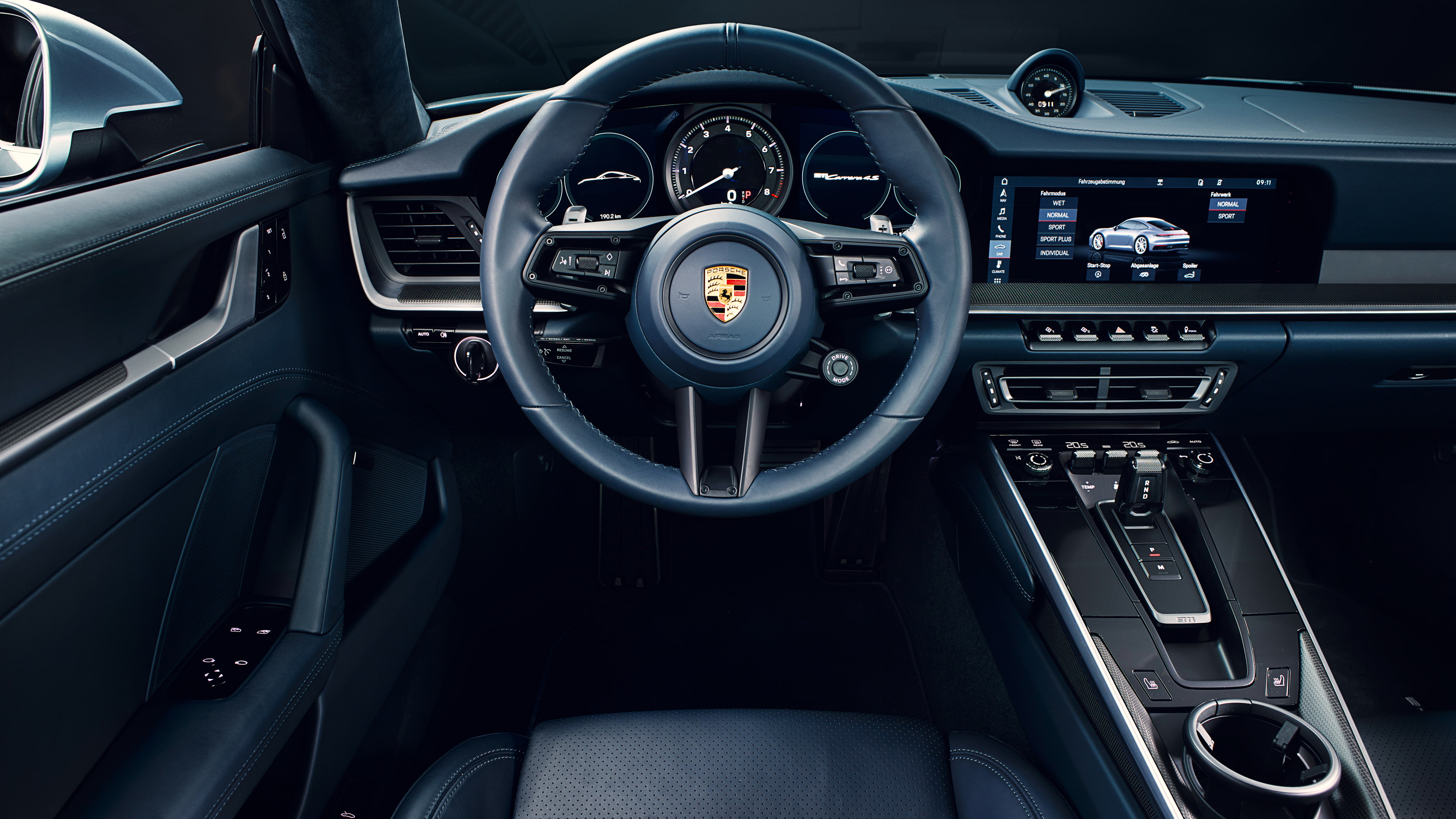 Interior, Porsche, Carrera, 2019, 911