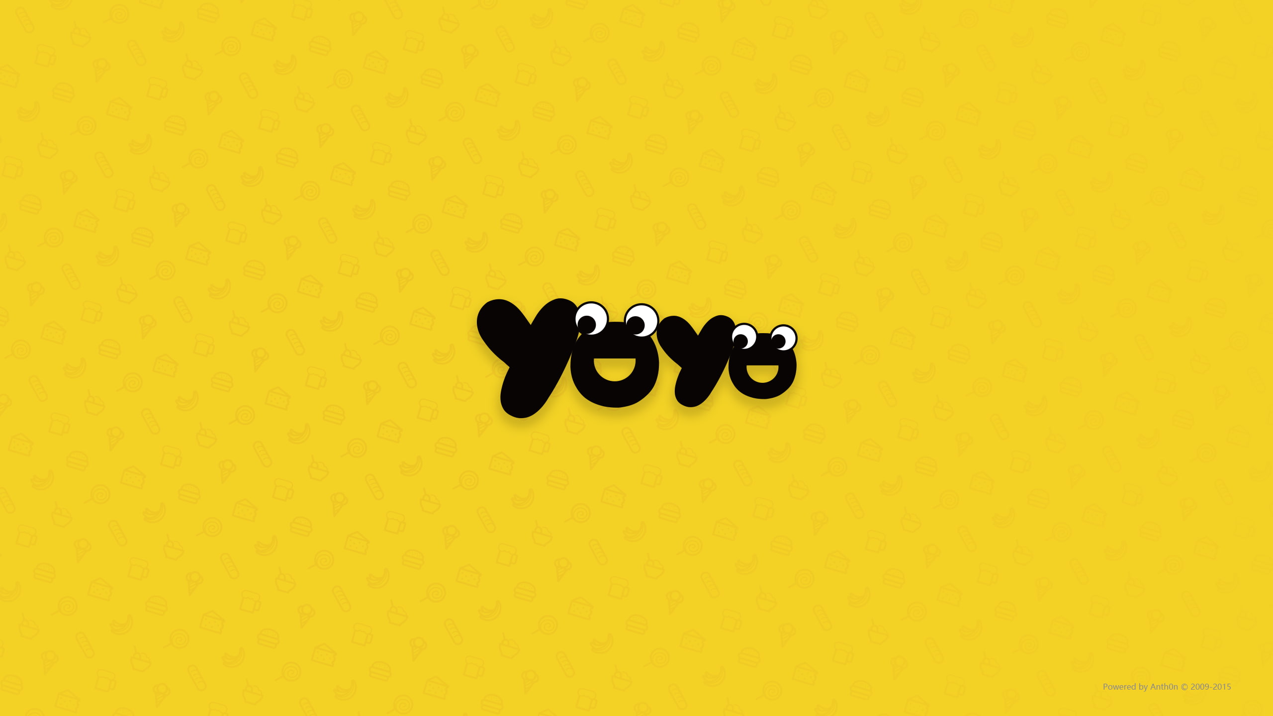 yellow, cute the rope, food, logo, no people, copy space, black color