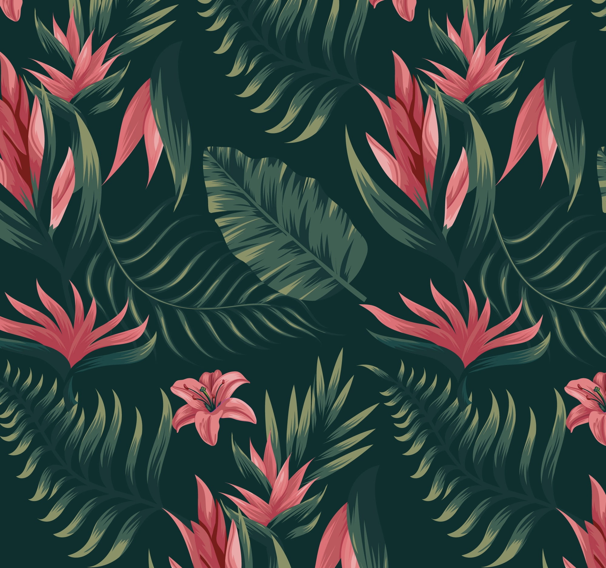 texture, Flower, flowers, Background, Tropical, Pattern