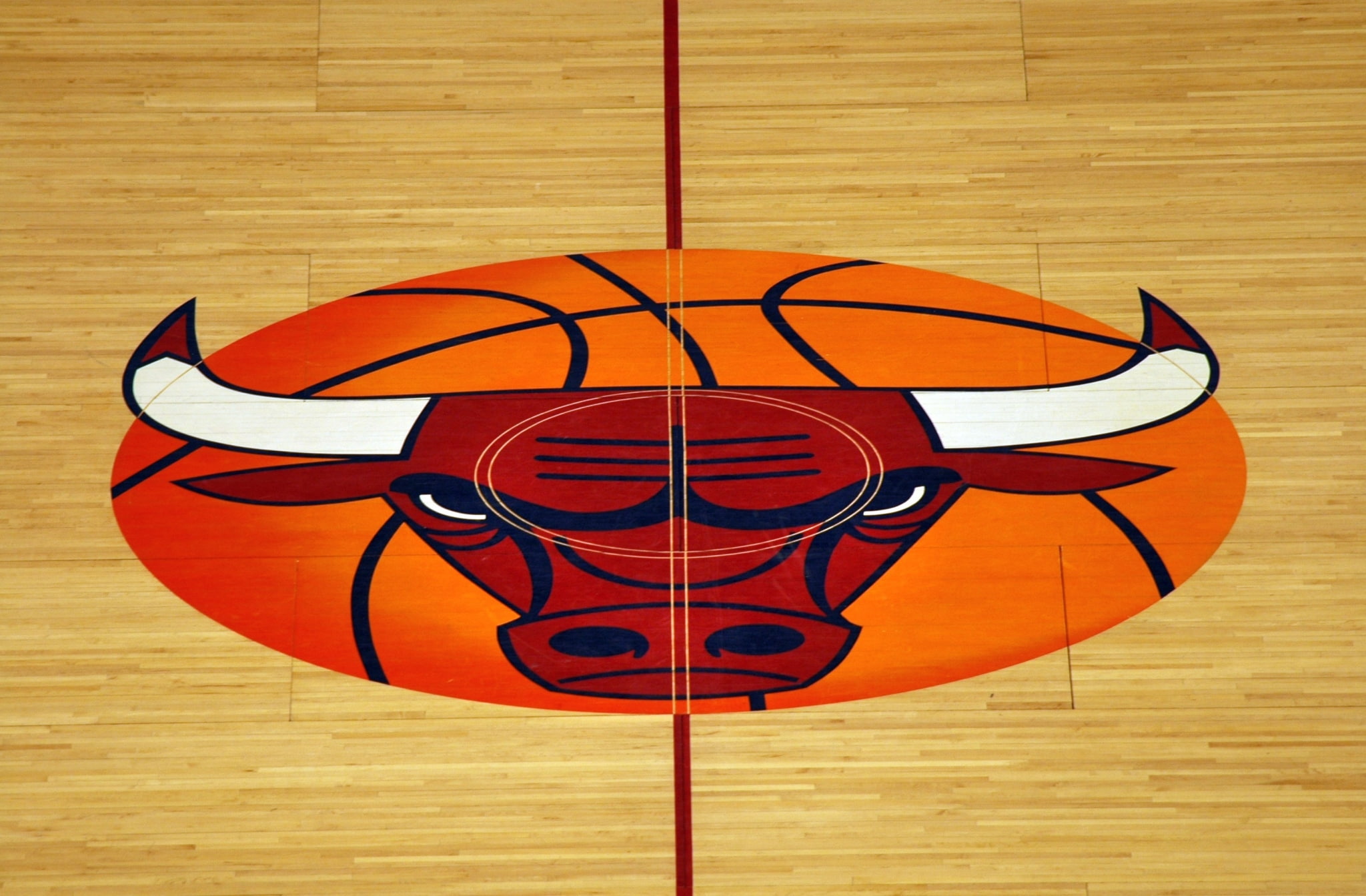 chicago bulls widescreen hd, no people, orange color, art and craft
