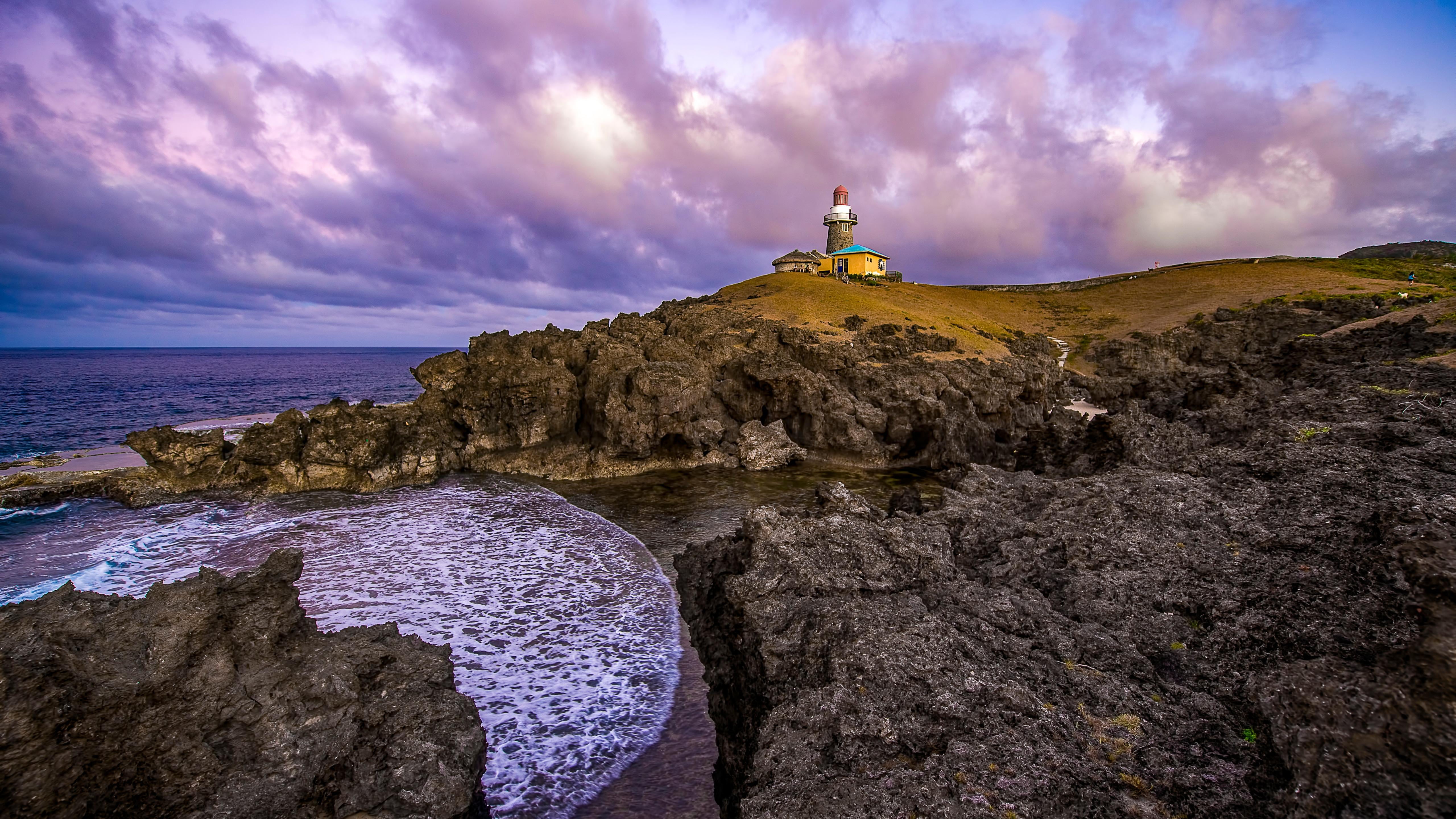 waves, landscape photography, batanes island, basco, basco lighthouse