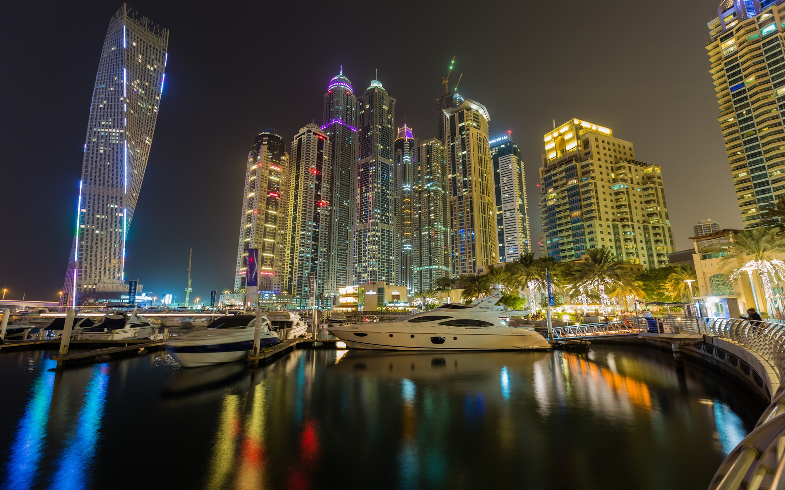 Dubai Marina Desktop Background 596104