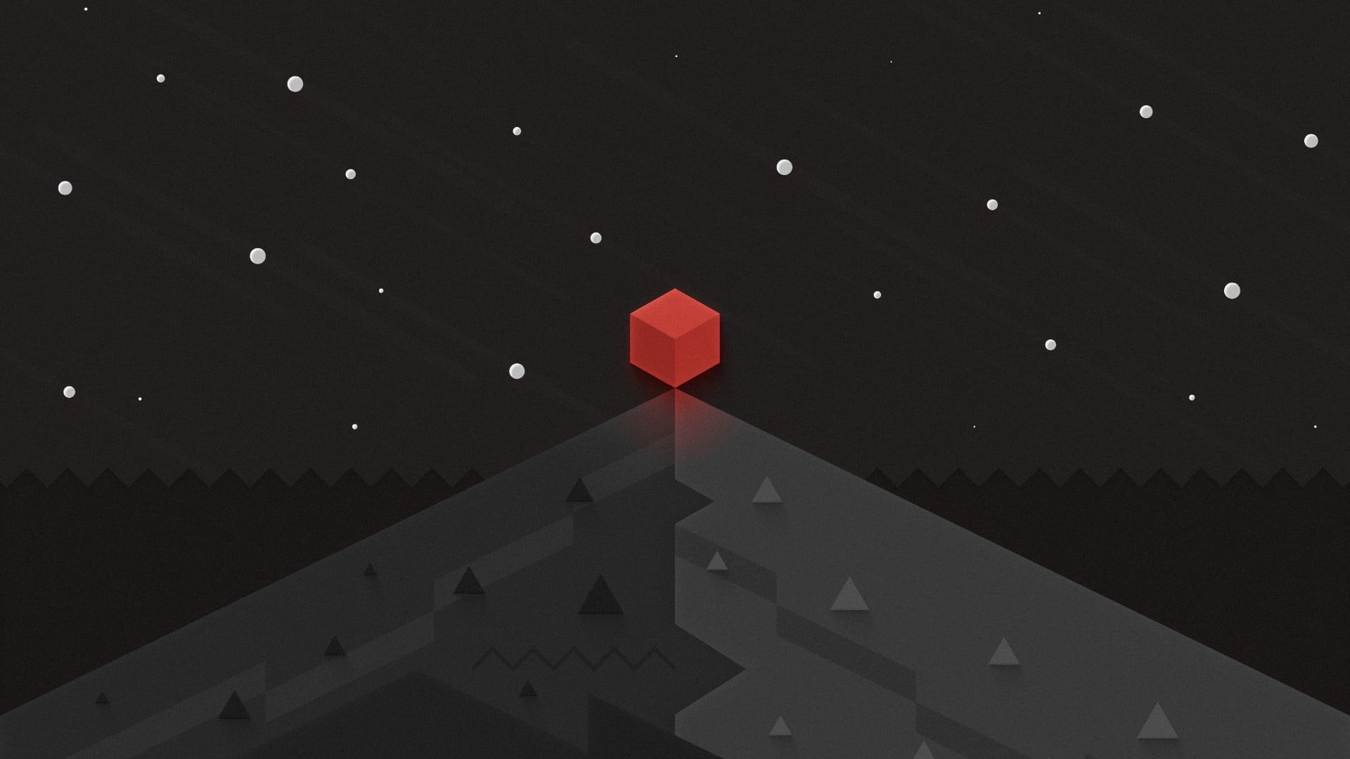 material design, hex, dark, no people, red, architecture, sky
