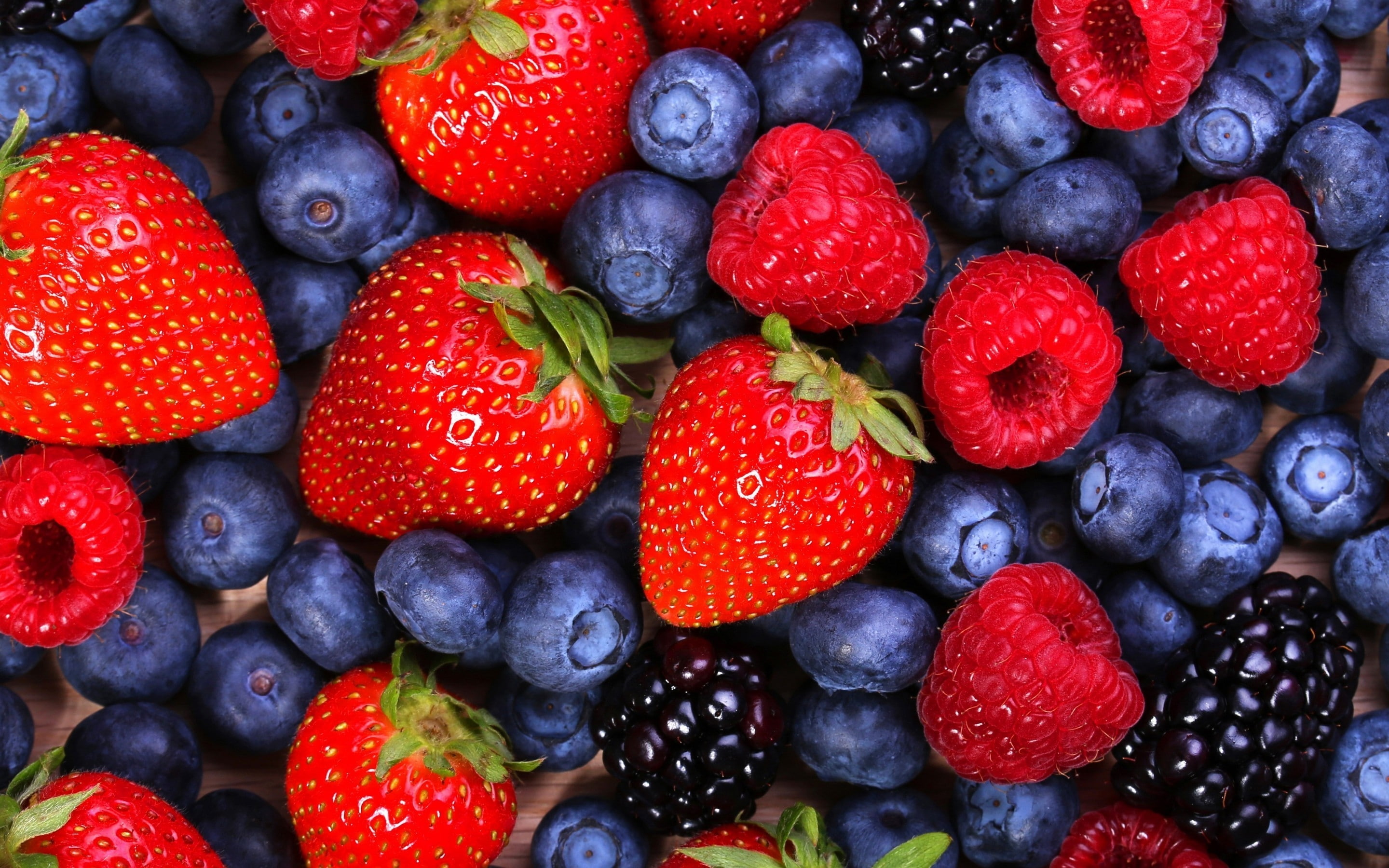 Berries, strawberries, blueberries, raspberries, blackberries