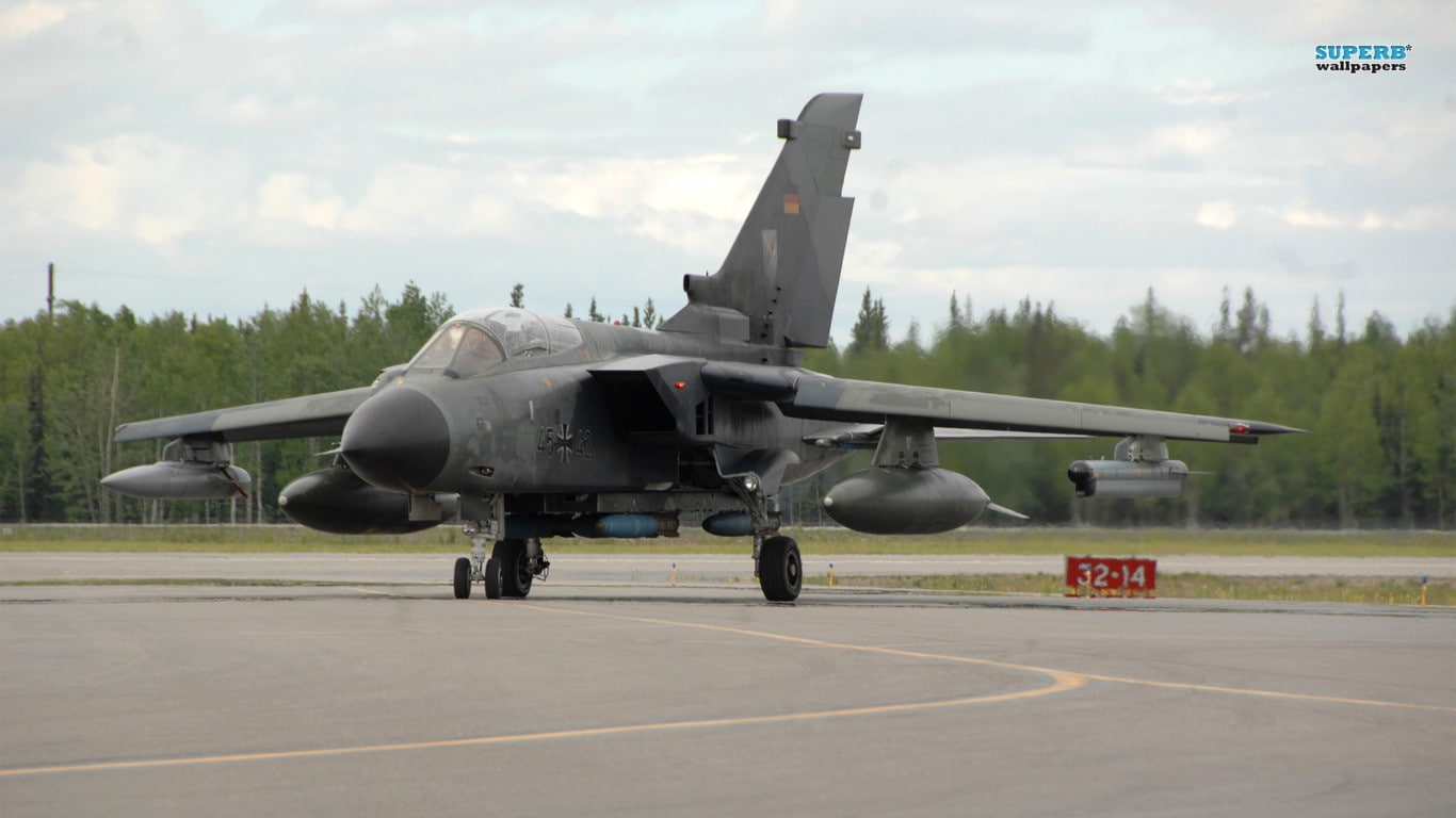 Panavia Tornado, jet fighter, airplane, aircraft, sky, Bundeswehr