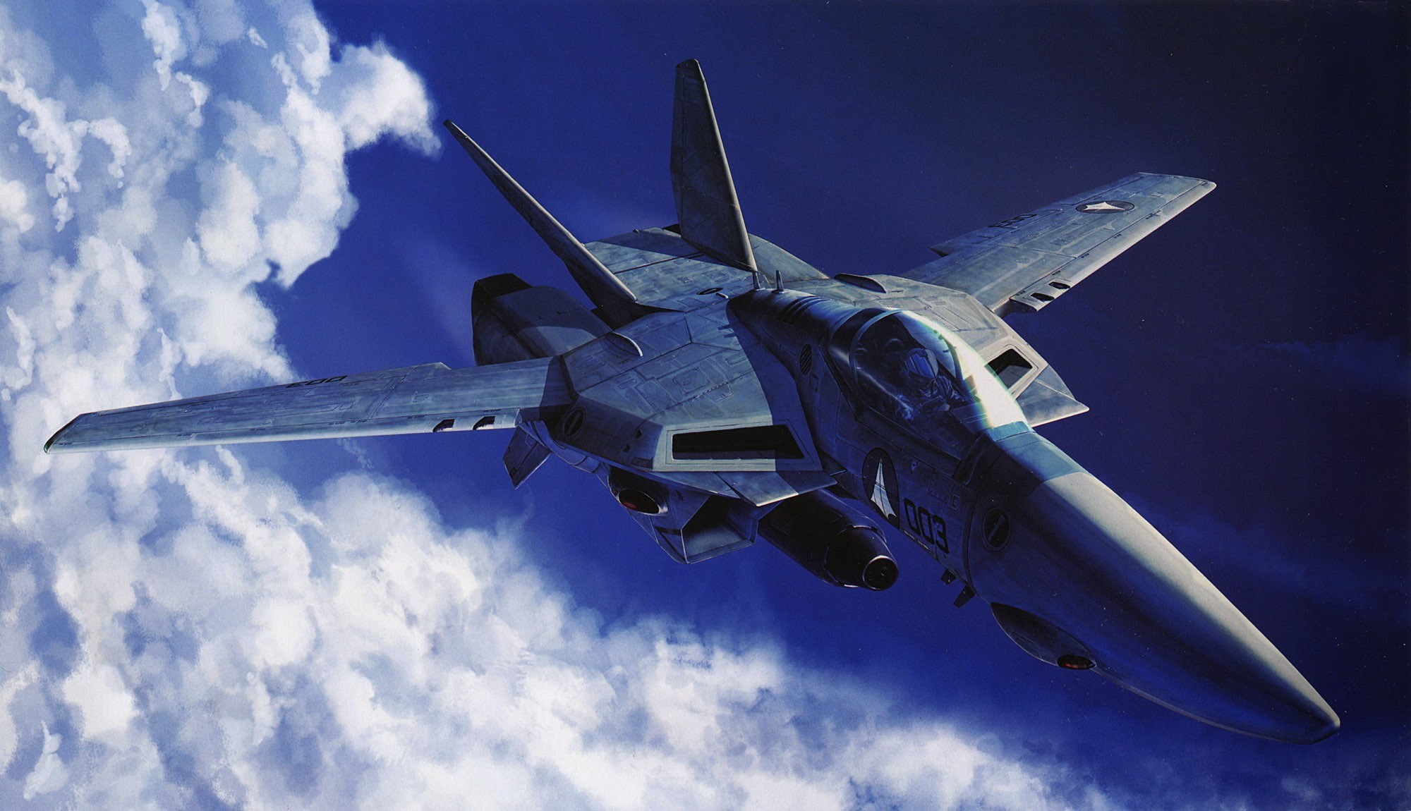 Macross, jet fighter, aircraft