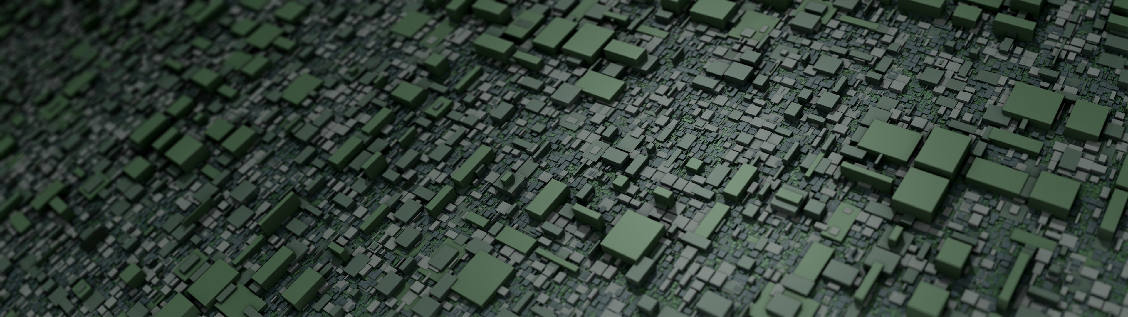 3D, cube, abstract, pattern, procedural generation, artwork