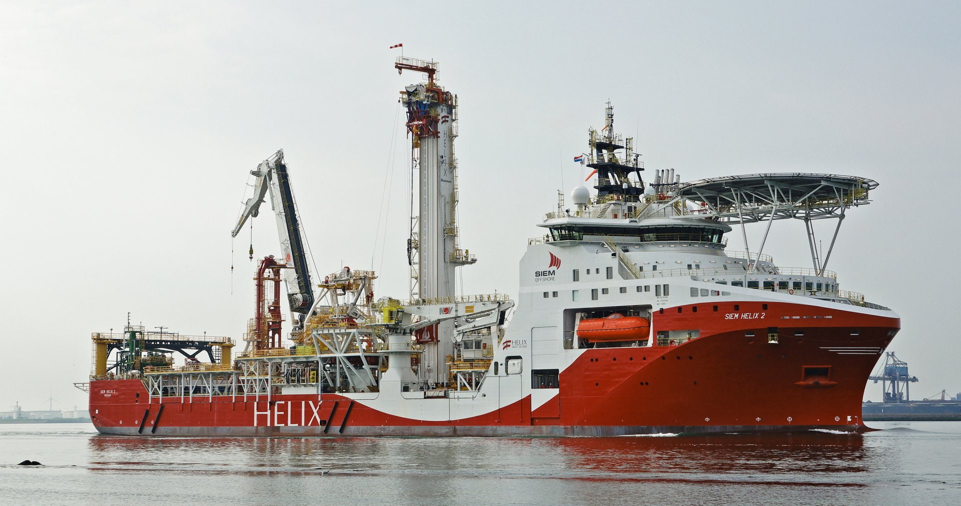 Vehicles, Offshore Support Vessel, Ship, Siem Helix 2