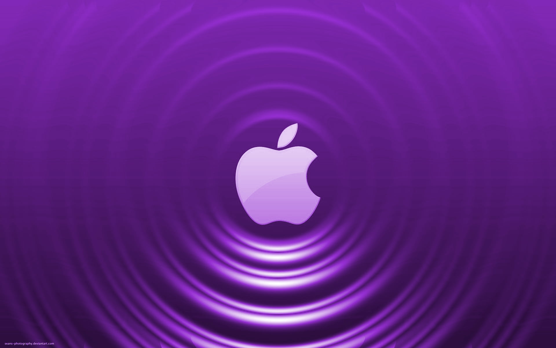 Apple In Purple, Apple logo, Computers, Apple iPhone, blue, technology