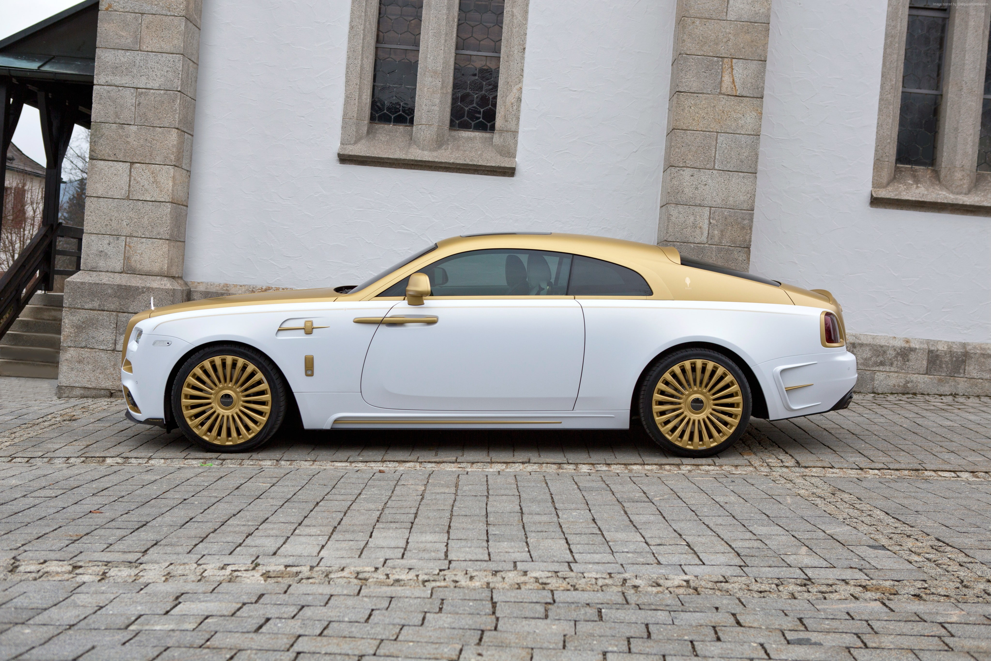 Geneva Auto Show 2016, gold, Wraith Palm Edition 999, luxury cars