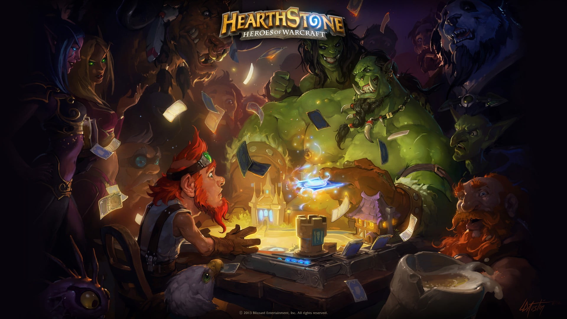 Hearthstone: Heroes of Warcraft, Blizzard Entertainment, concept art