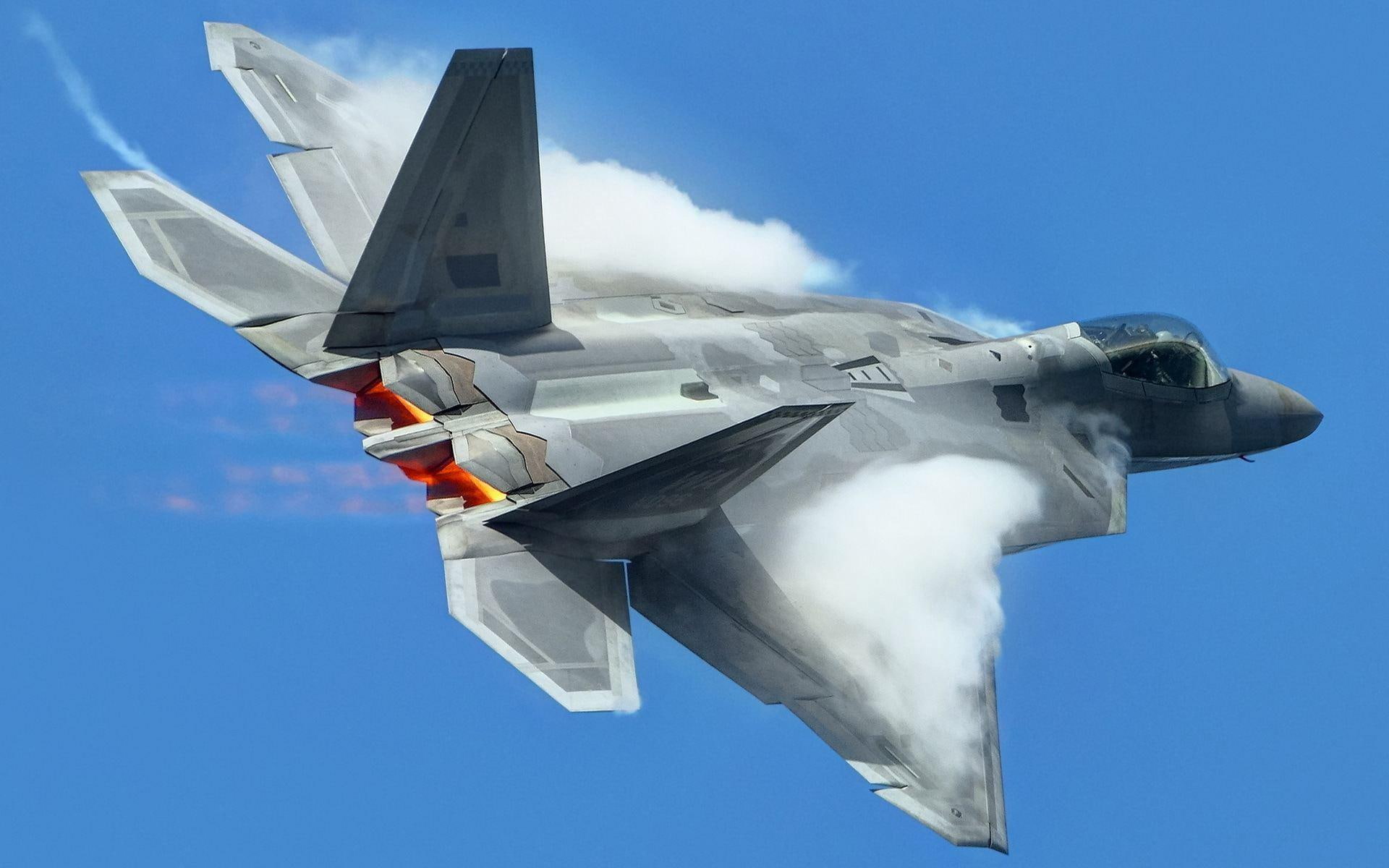 F22 Sound Barrier, jet fighter, aircraft