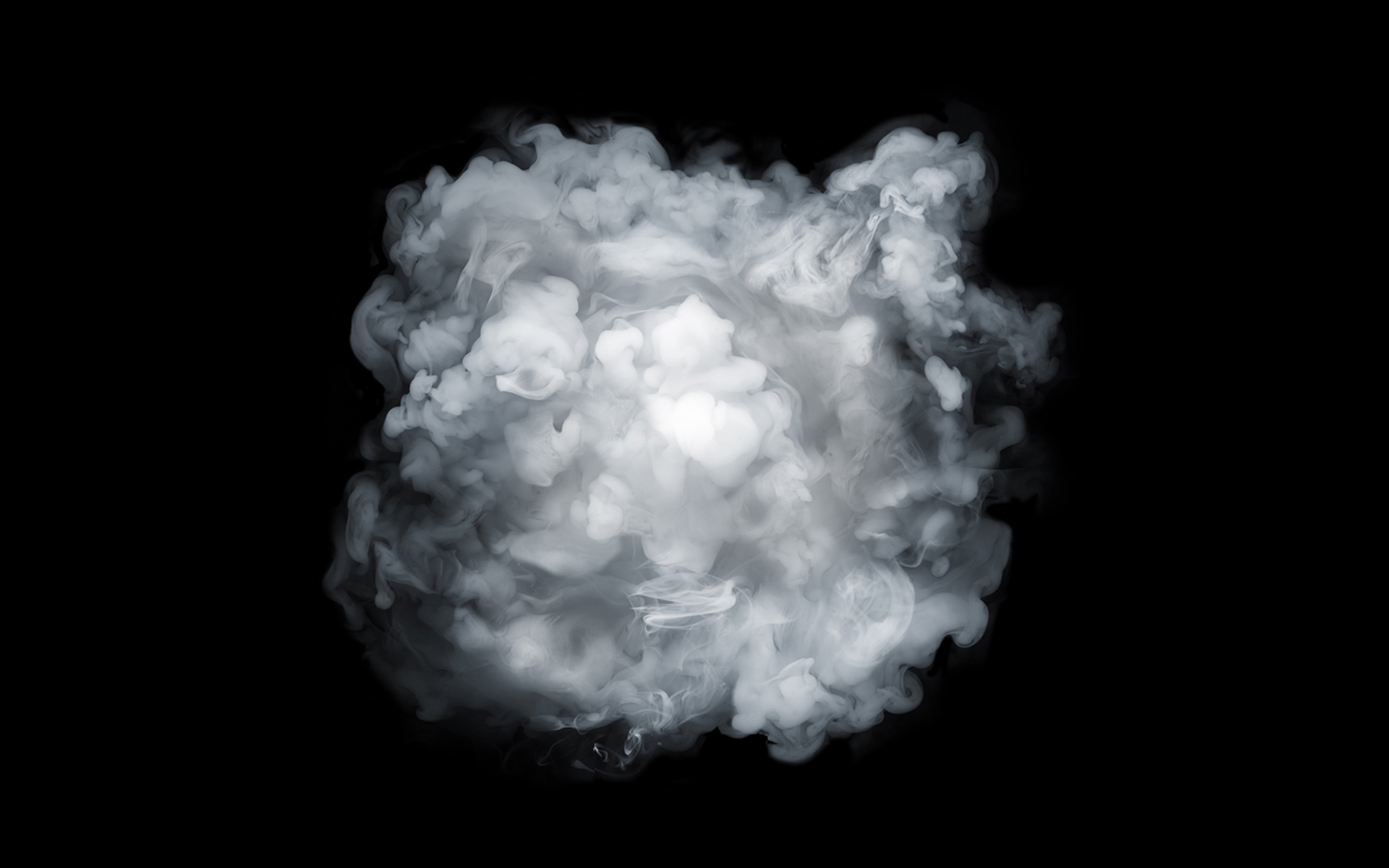 cloud, dark, pattern, background, black background, studio shot
