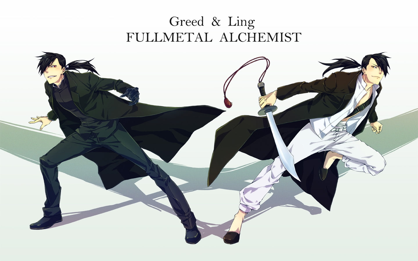 anime boy Greeling & Ling Yao Anime Full Metal Alchemist HD Art