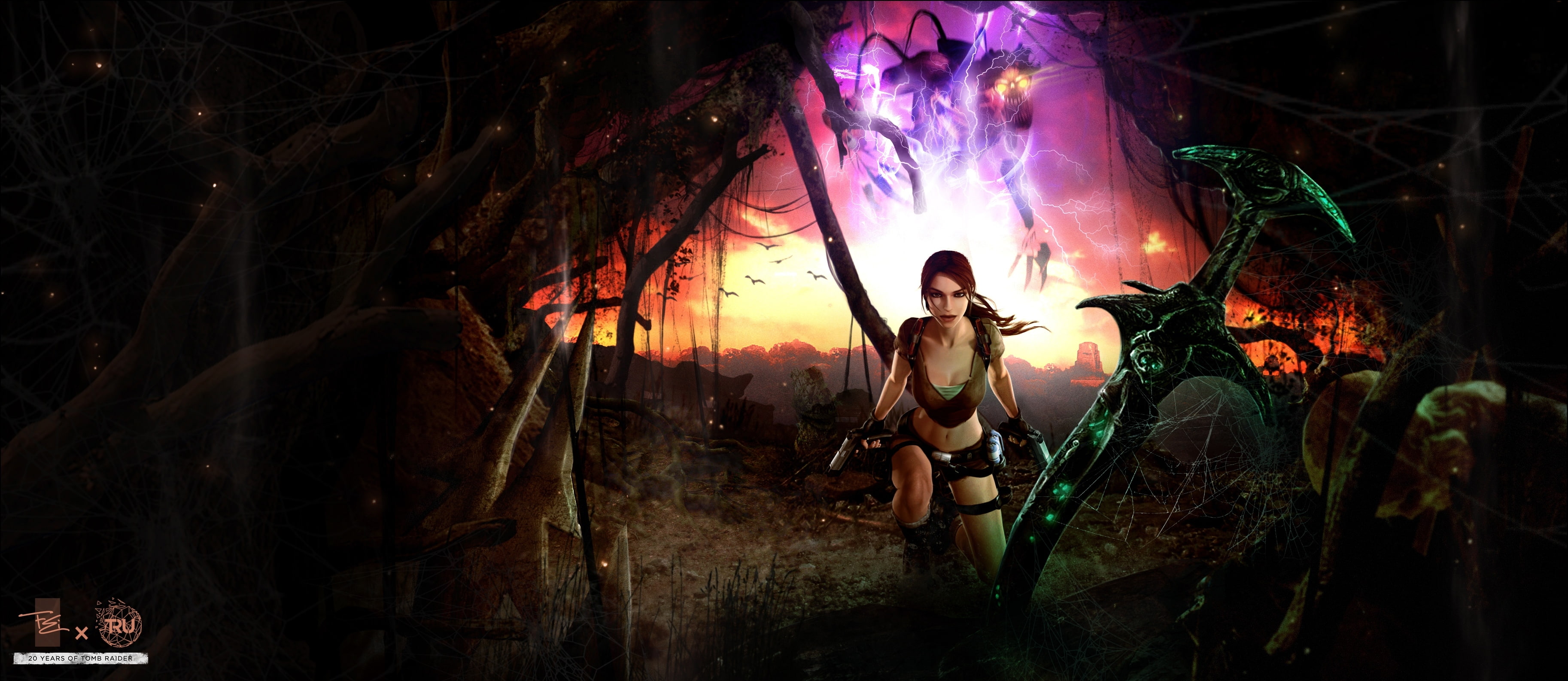 girl, sword, lara croft, tomb raider, legend, Tomb Raider: Legend
