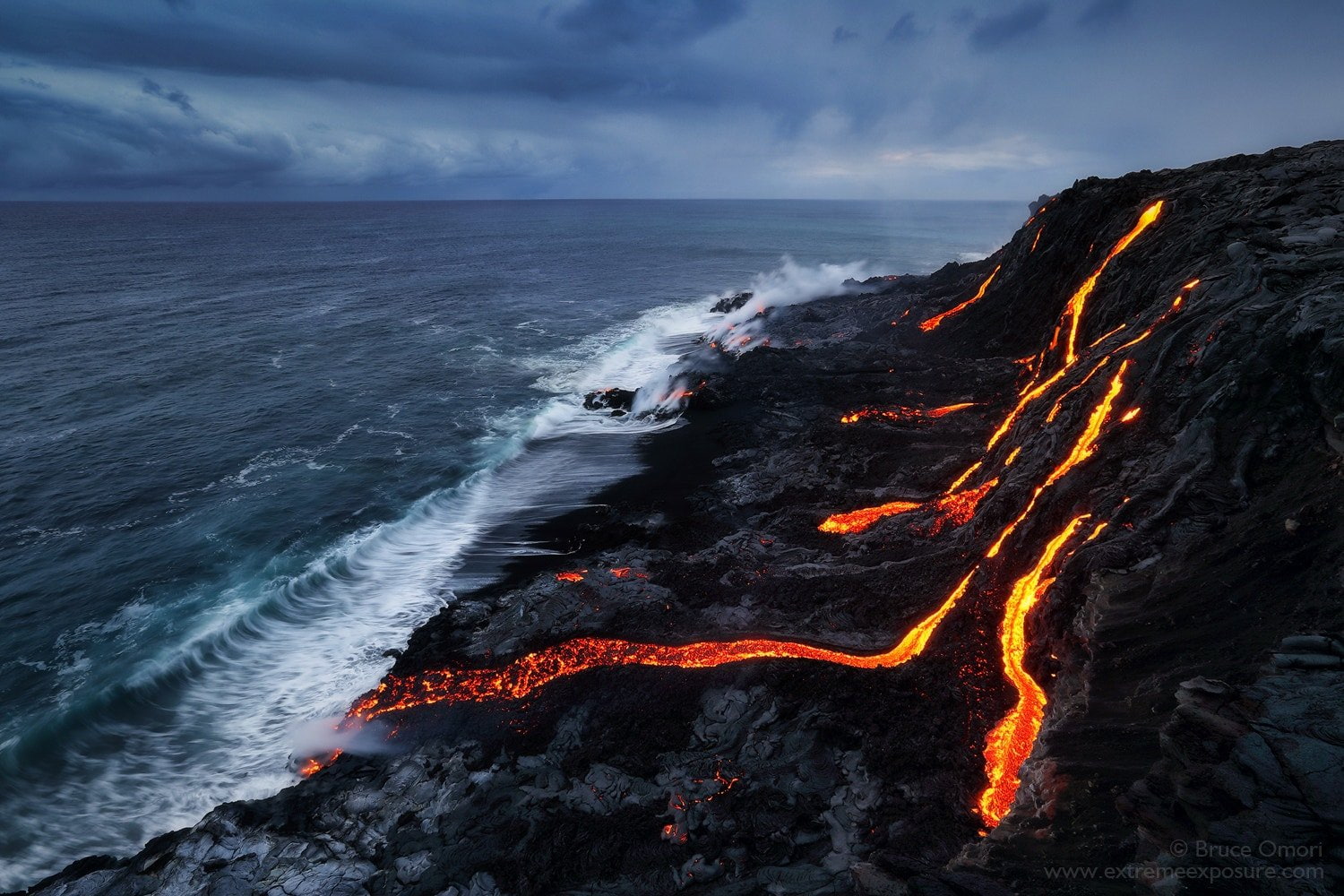 bruce omori nature 500px lava sea, water, beauty in nature