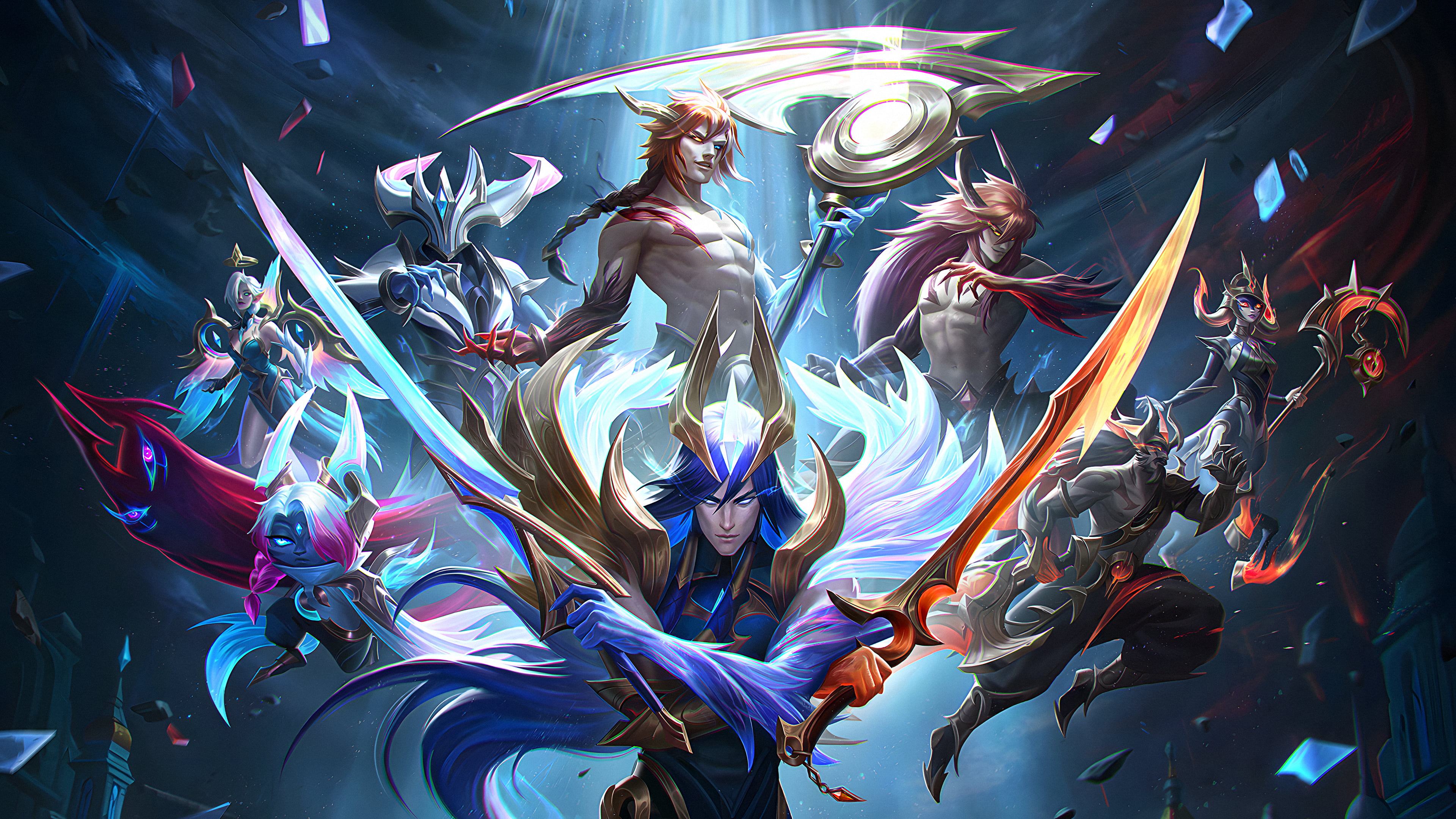 Free download | HD wallpaper: League of Legends, 4K, Riot Games, Yone