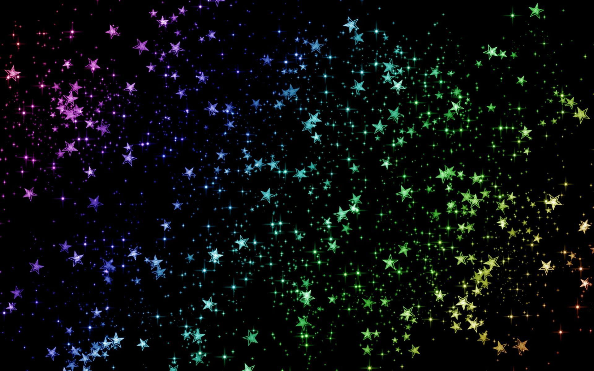 pink, blue, and green stars, color, Shine, Space, sequins, backgrounds