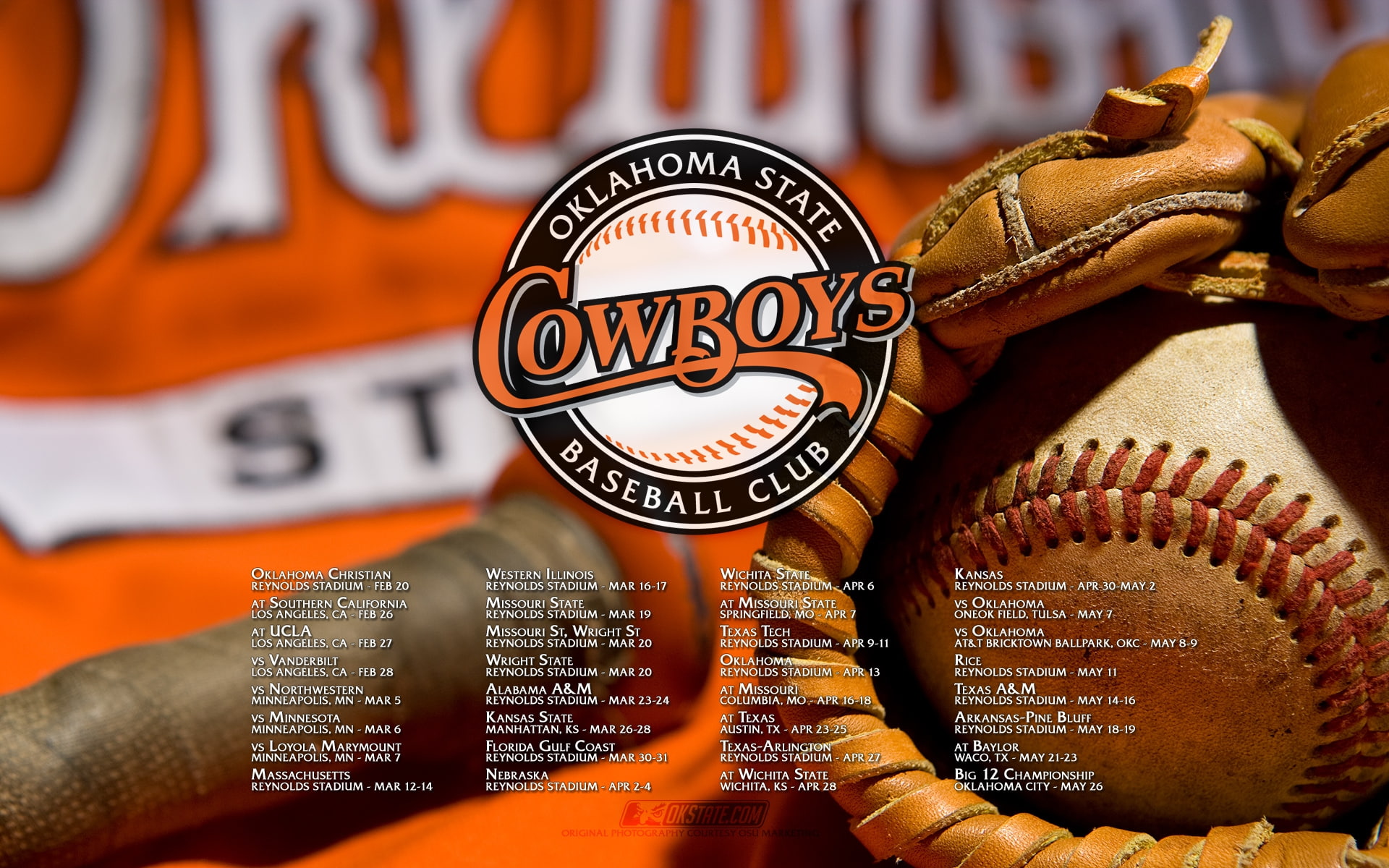 Free download HD wallpaper baseball cowboys Oklahoma State baseball