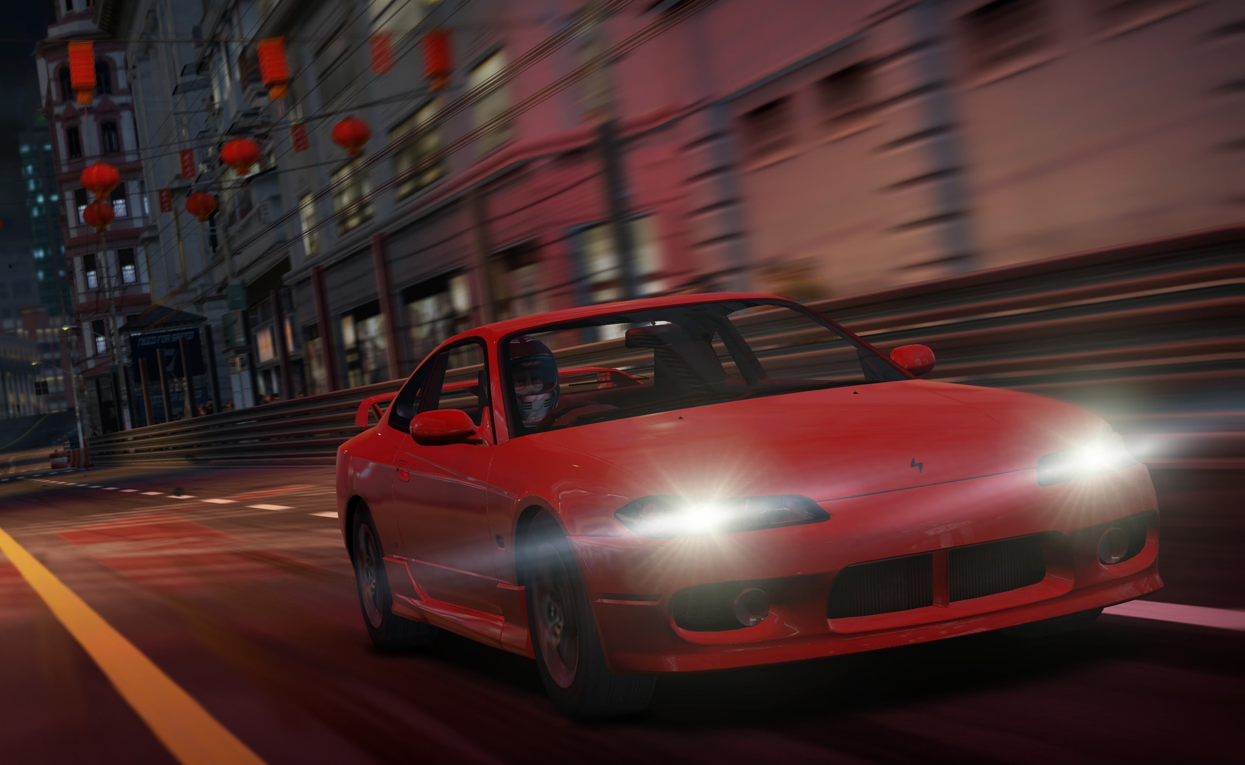 NFS Shift 2 Unleashed, Nissan S15 Silvia Spec R, red coupe, Games