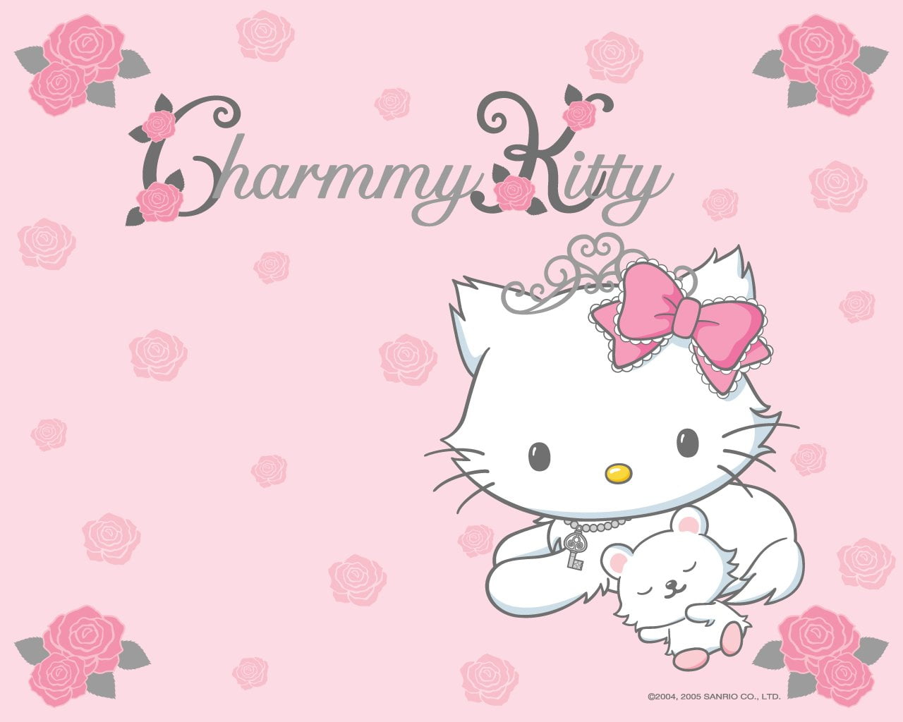 Charmmy Kitty wallpaper, Anime, Hello Kitty, pink color, no people