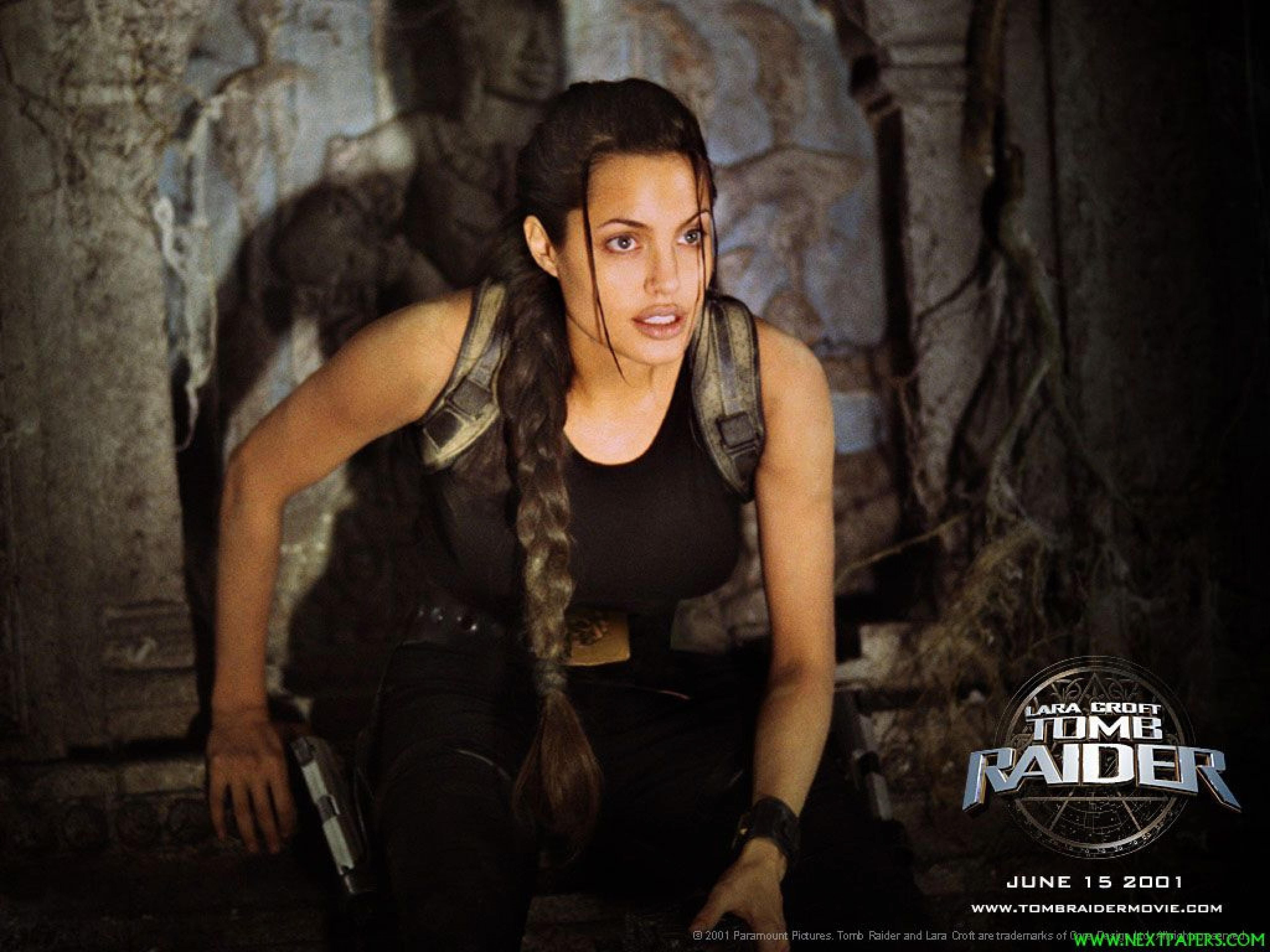 Free Download Hd Wallpaper Angelina Jolie Tomb Raider Girls 4k Wallpaper Flare