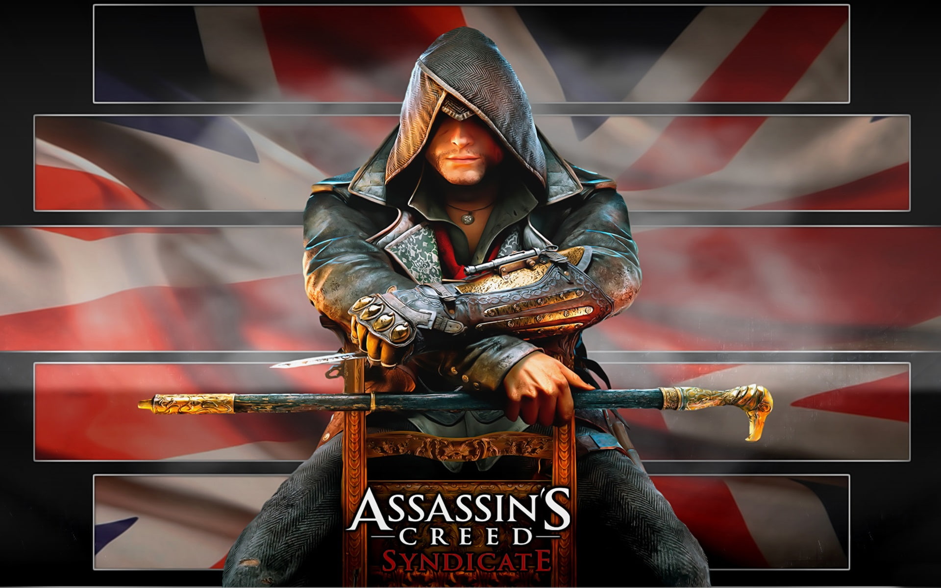 Assassin's Creed: Syndicate, killer sit on chair, assassin's creed syndicate poster
