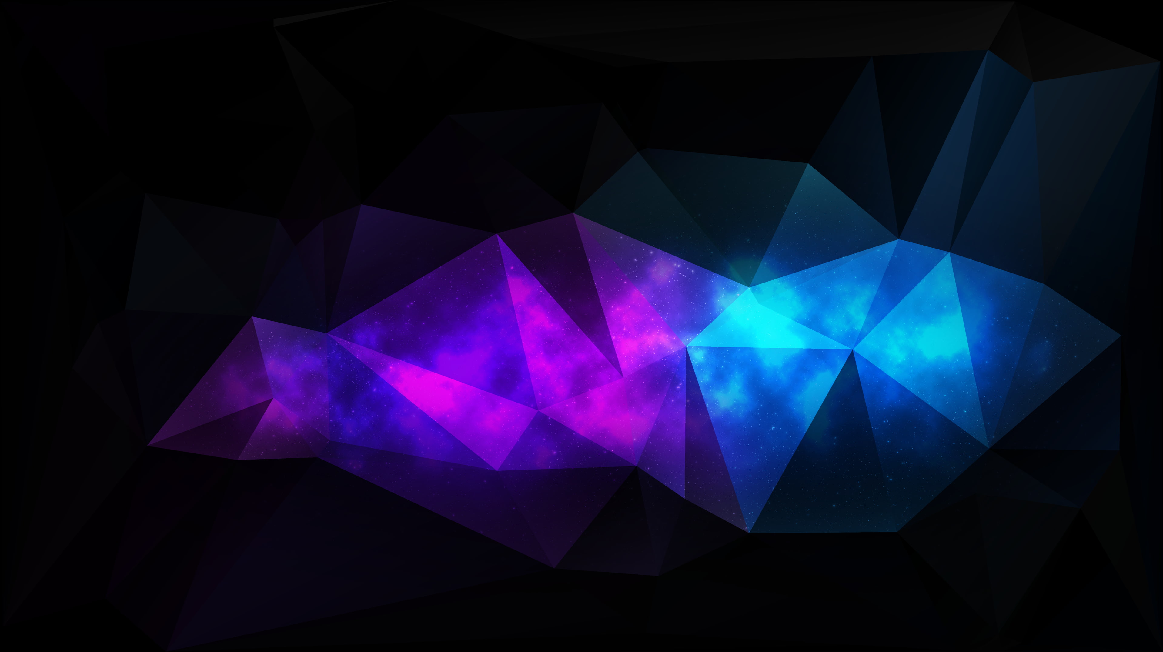 Low Poly, space