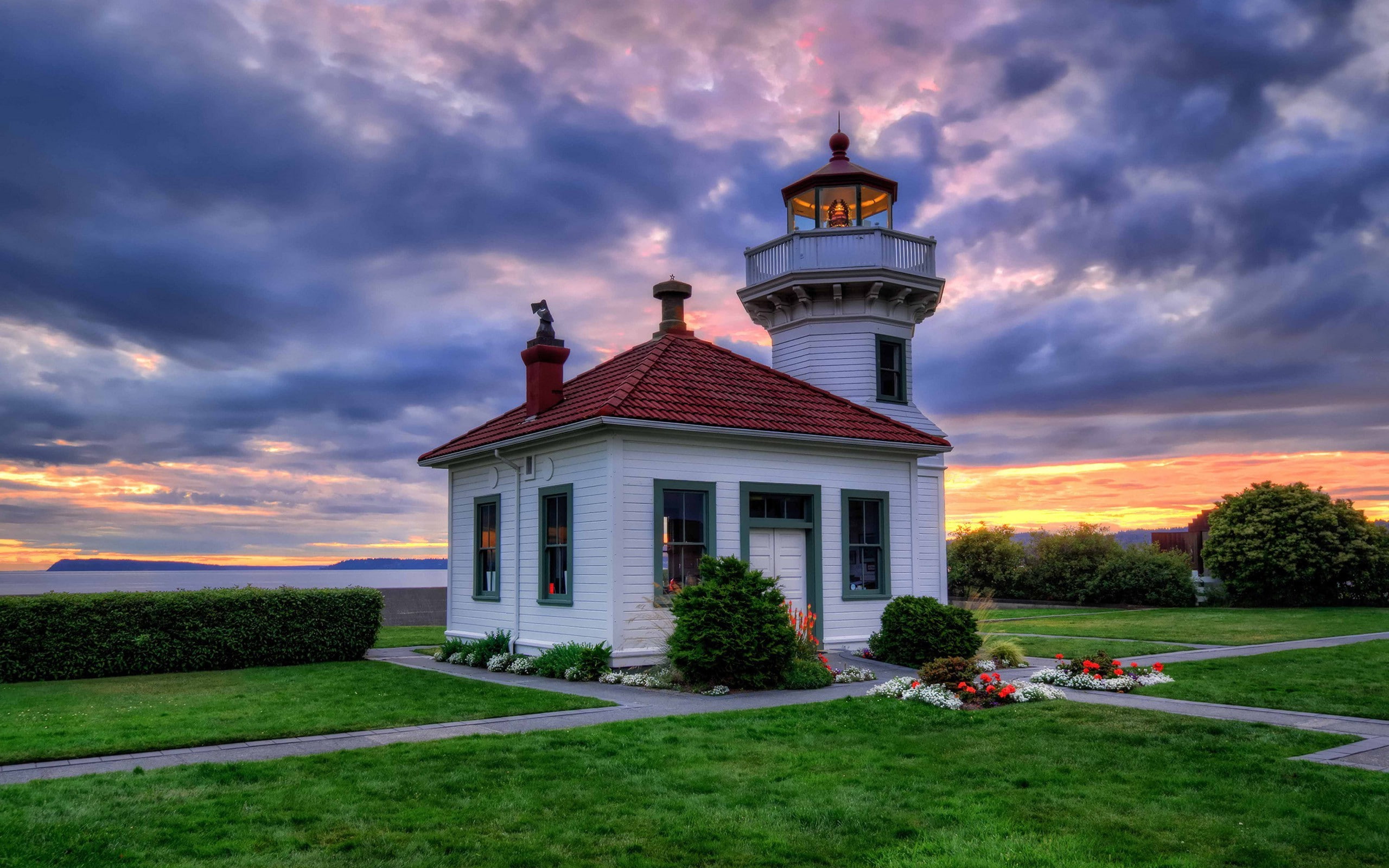 lighthouse clouds, architecture, building exterior, built structure