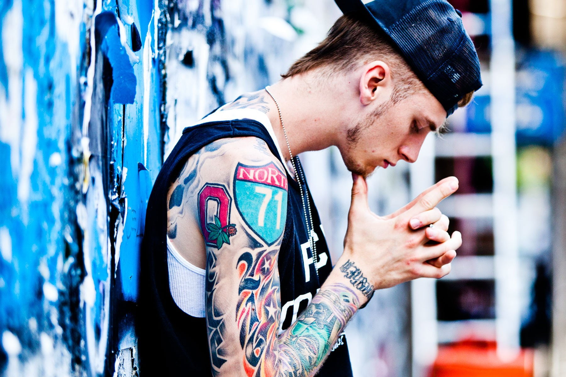 Singers, Machine gun kelly, Tattoo