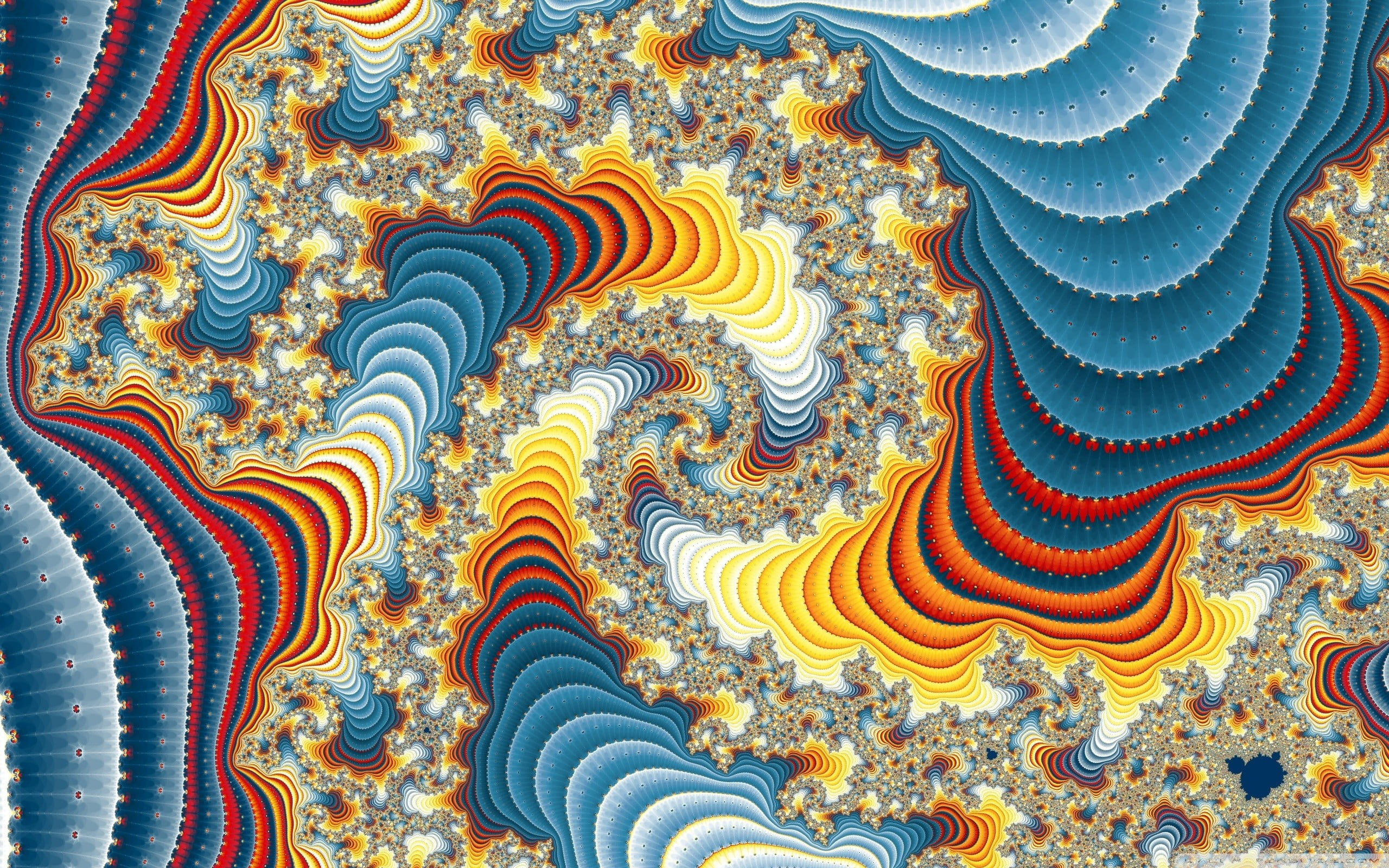 abstract painting, fractal, digital art, psychedelic, pattern