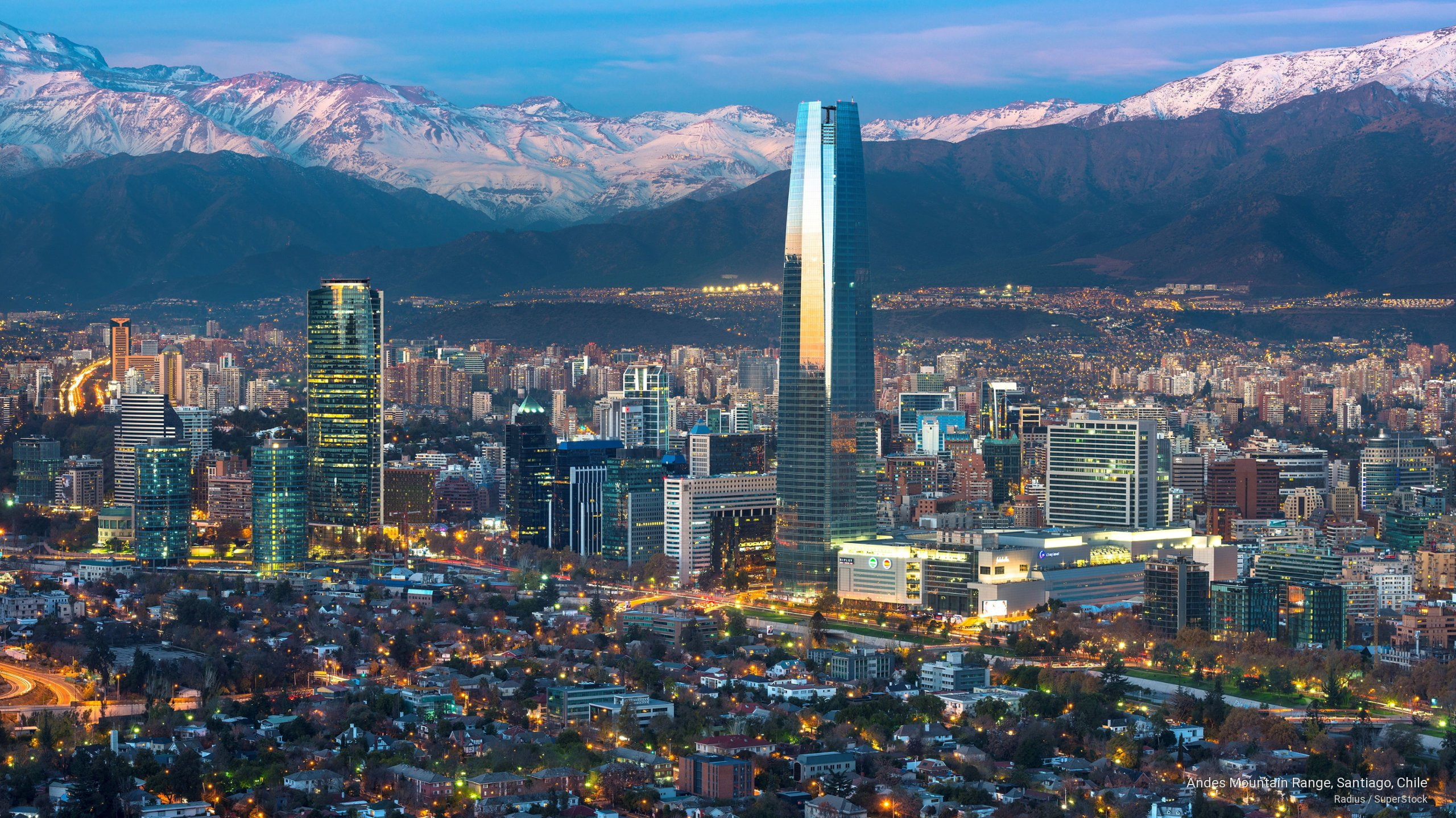 Andes Mountain Range, Santiago, Chile, Architecture