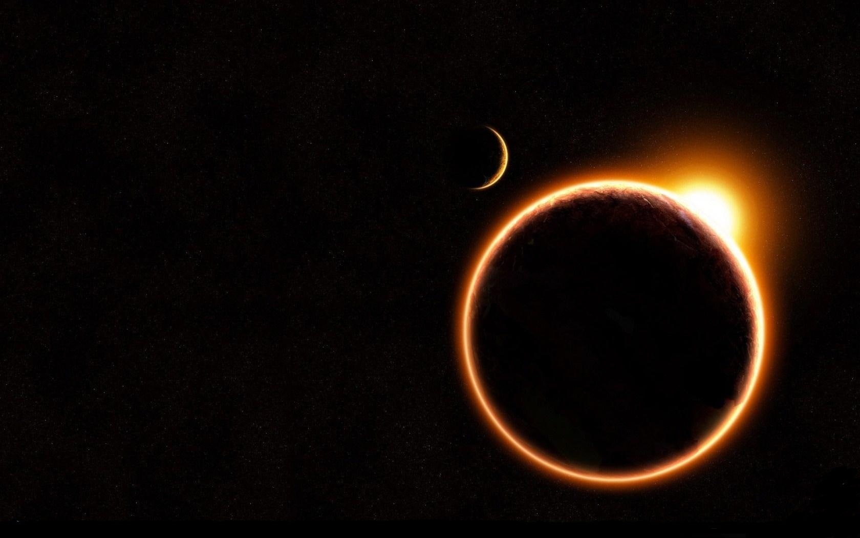 eclipse, outer, planets, space