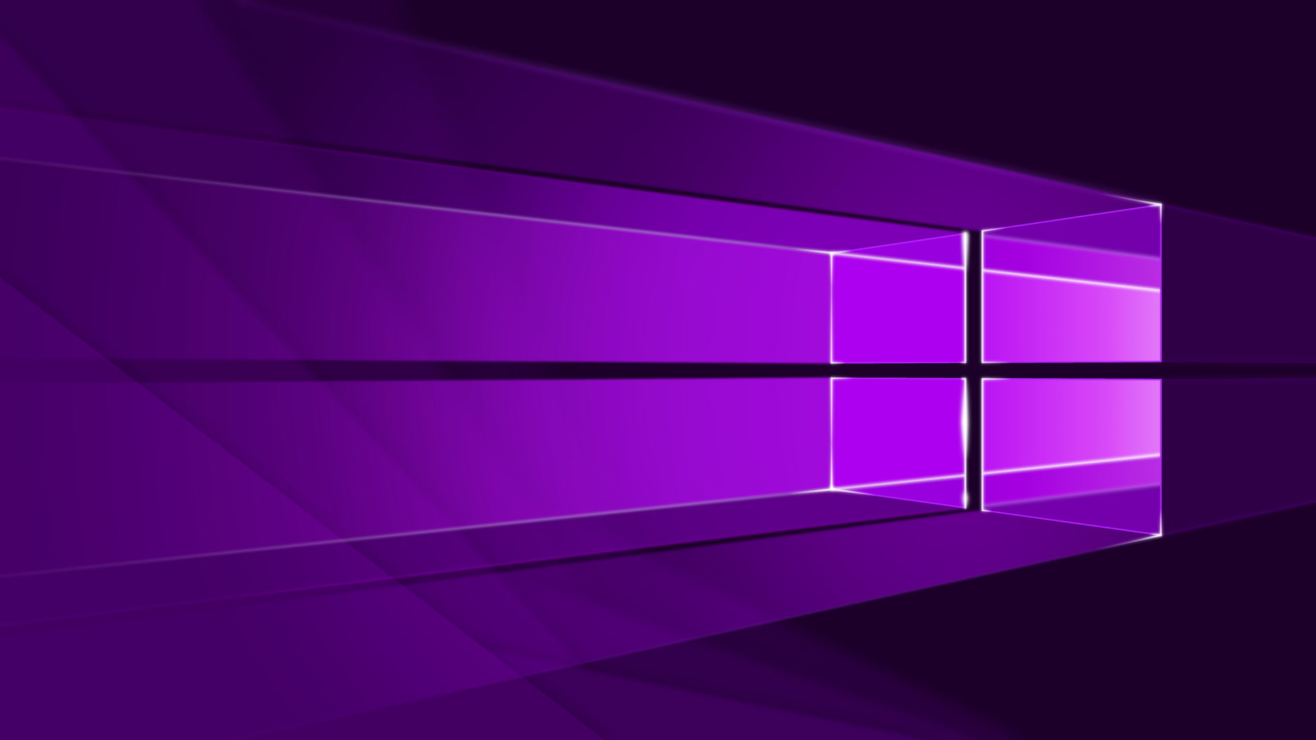 Windows logo, Windows 10, Operating System, Purple