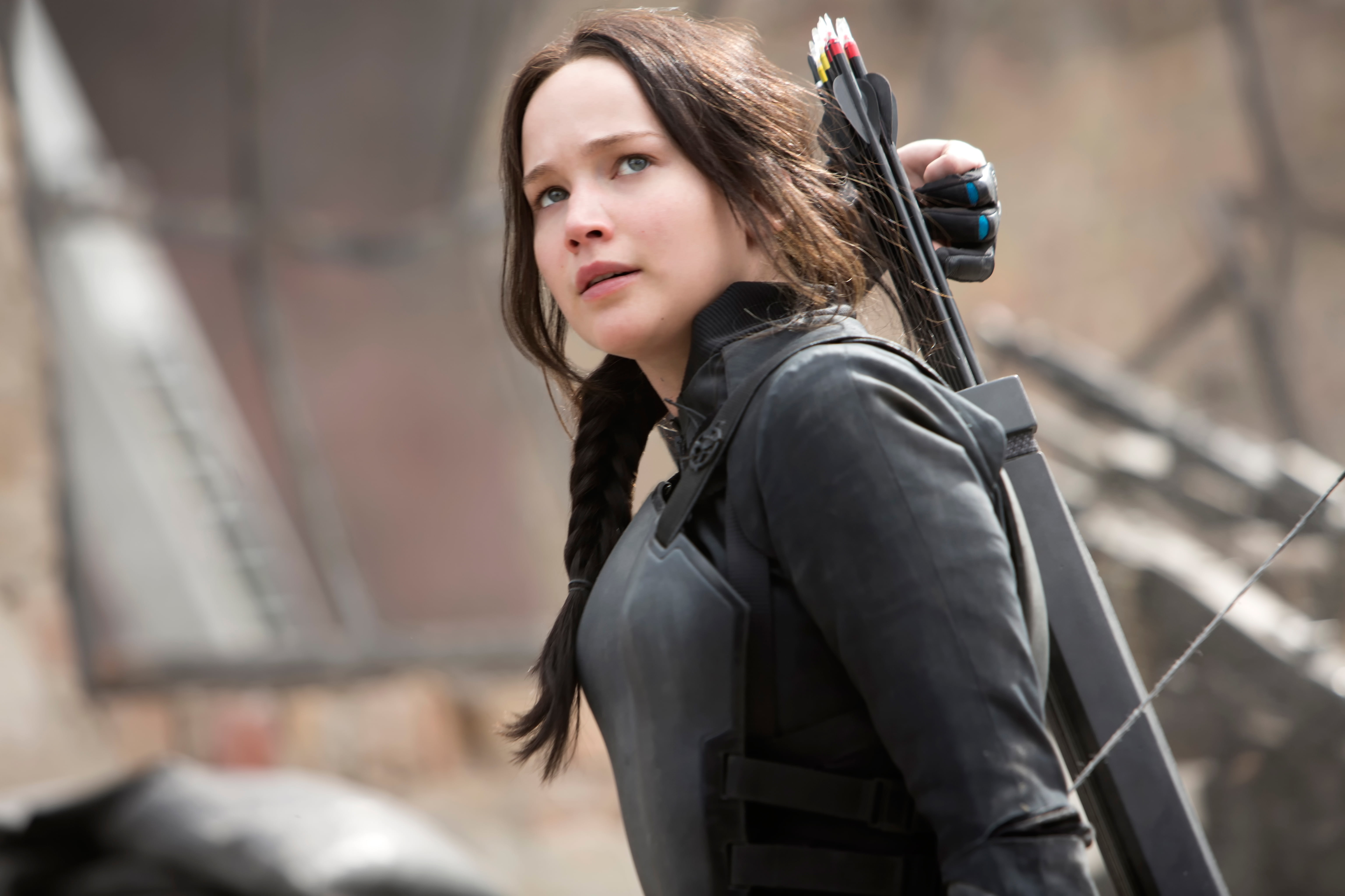Jennifer Lawrence, Katniss, The Hunger Games:Mockingjay, one person