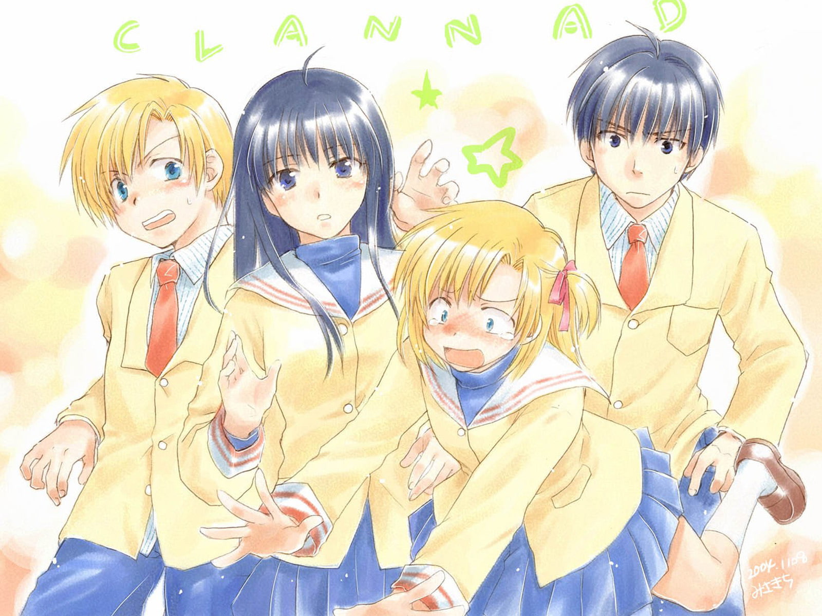 Anime, Clannad, Tomoya Okazaki, Youhei Sunohara