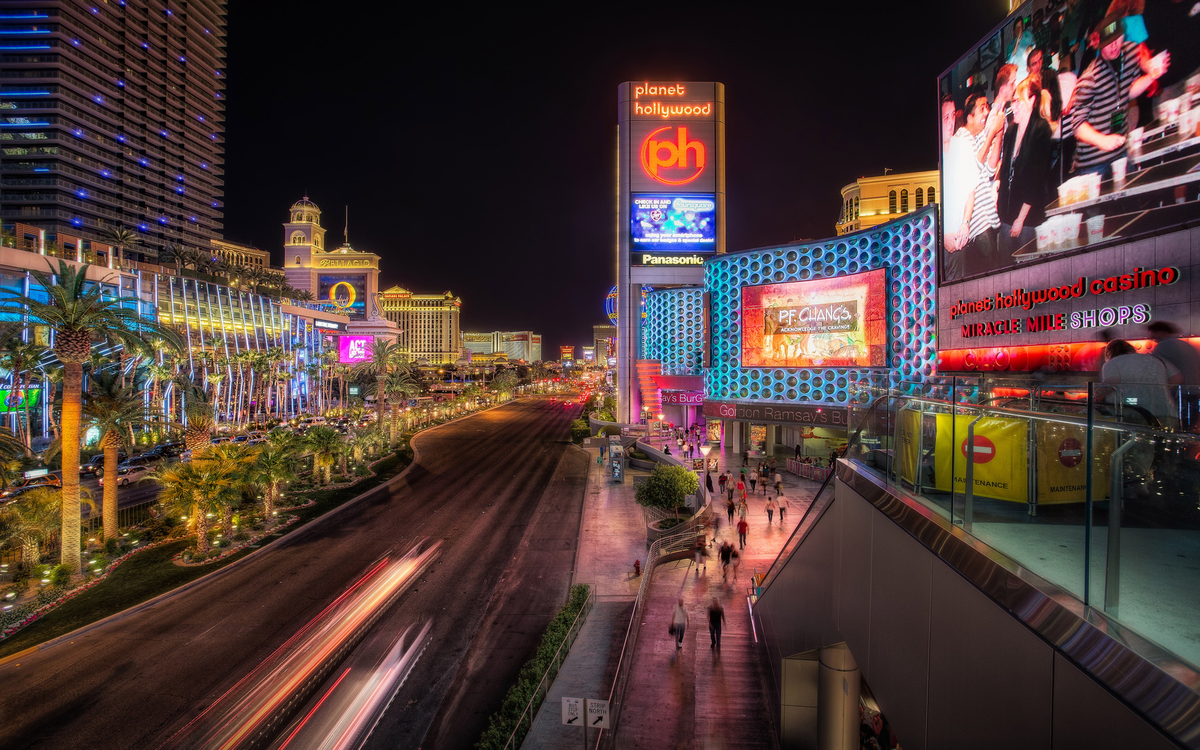 Las Vegas Strip Hd Wallpapers For Mobile Phones Laptops And Tablet 3840×2400