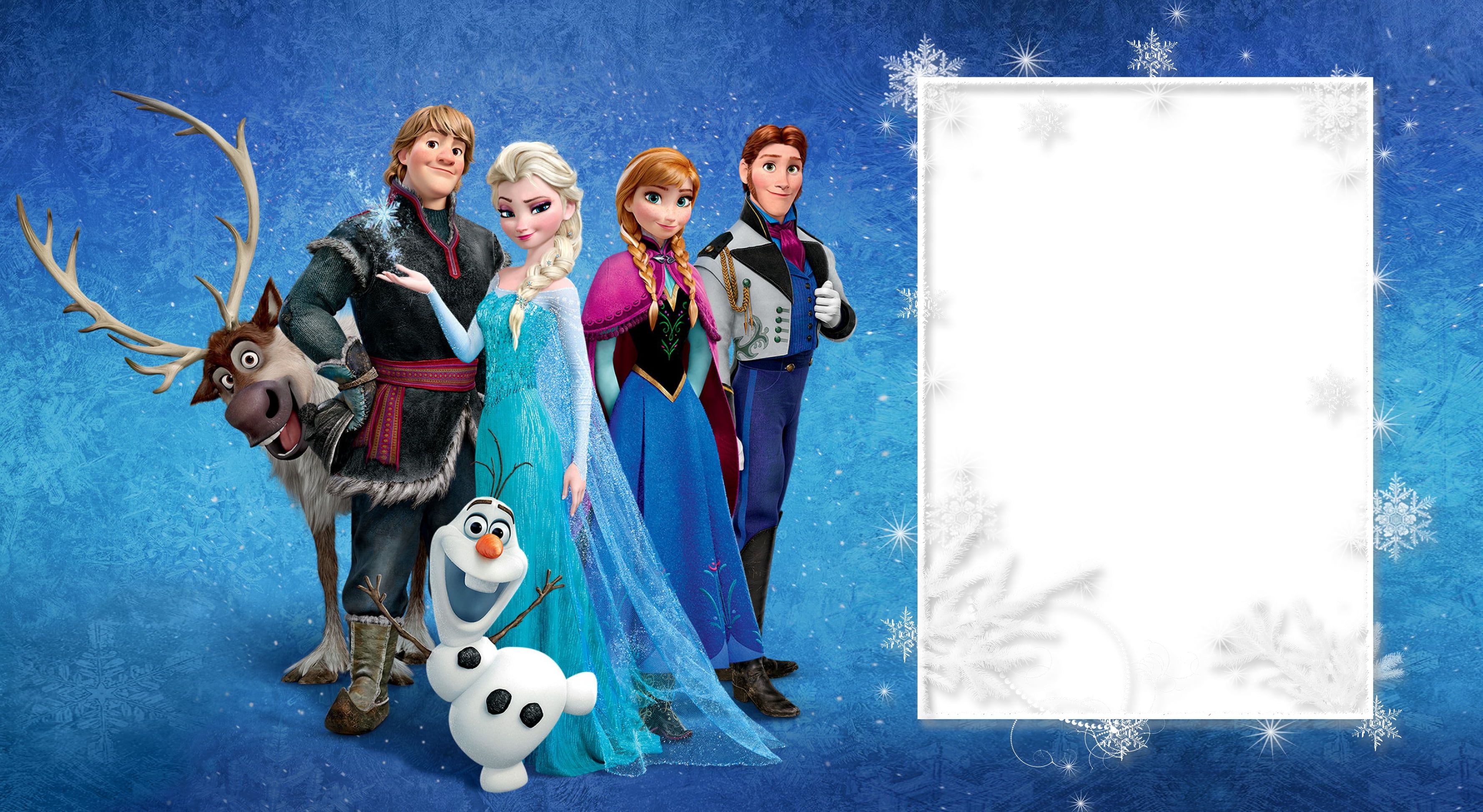 Frozen, anna, movie, elsa, snowman, iarna, winter, card, olaf